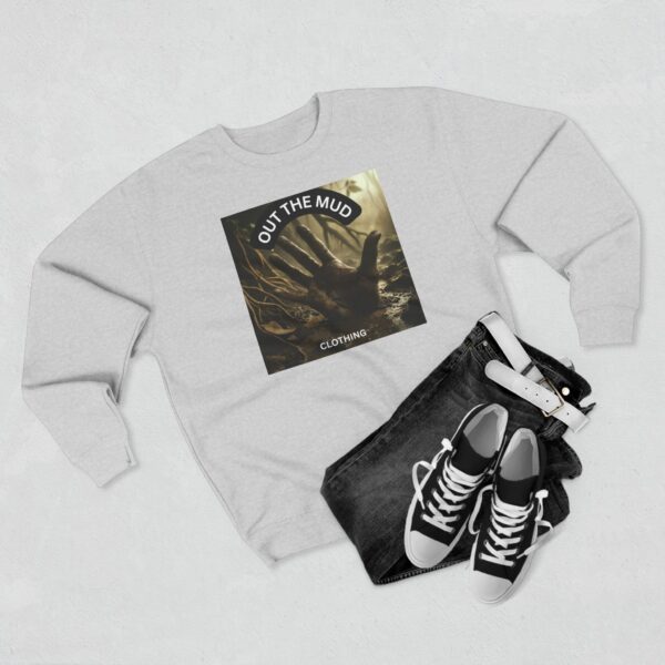 Out the Mud Clothing Unisex Crewneck Sweatshirt - Comfortable and Stylish Streetwear - Image 3
