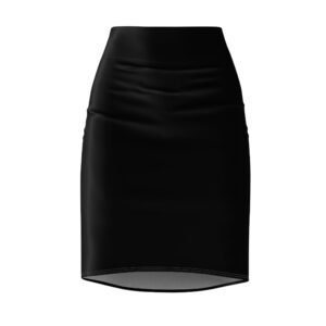 OTM Clothing- Chic Women's Pencil Skirt - Versatile Black Style for Every Occasion