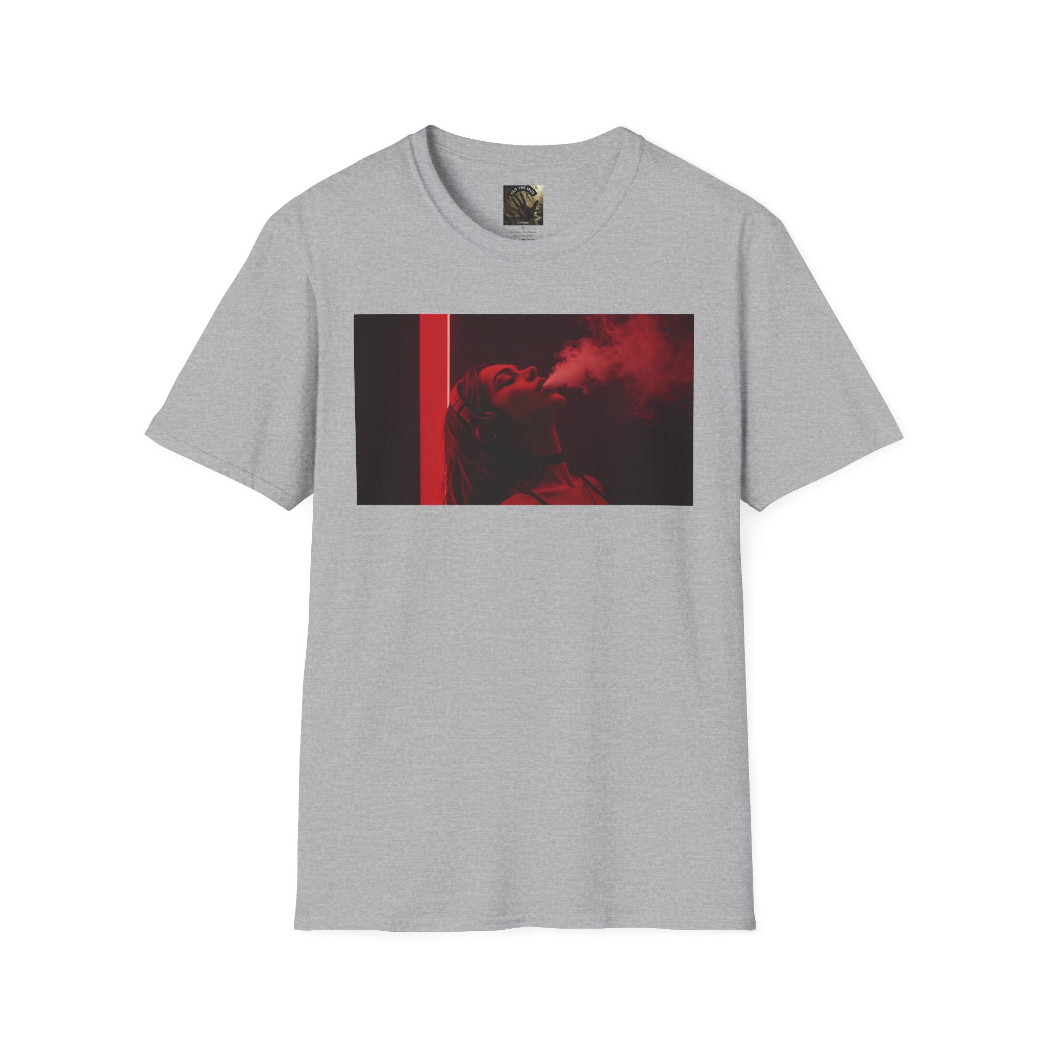 OTM Clothing- Out the Mud Clothing Store: Smoke Mood Edition, Unisex Softstyle T-Shirt - Image 19