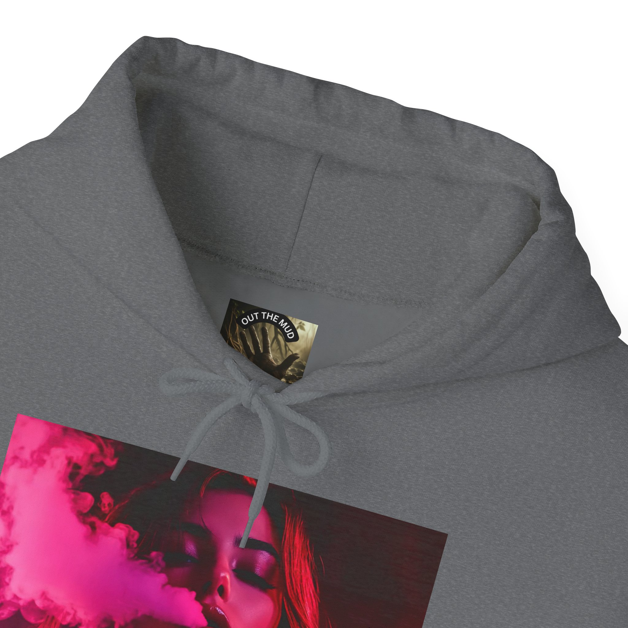 OTM Clothing- Out the Mud Clothing: Smoke Mood Edition, Unisex Heavy Blend™ Hooded Sweatshirt - Image 38