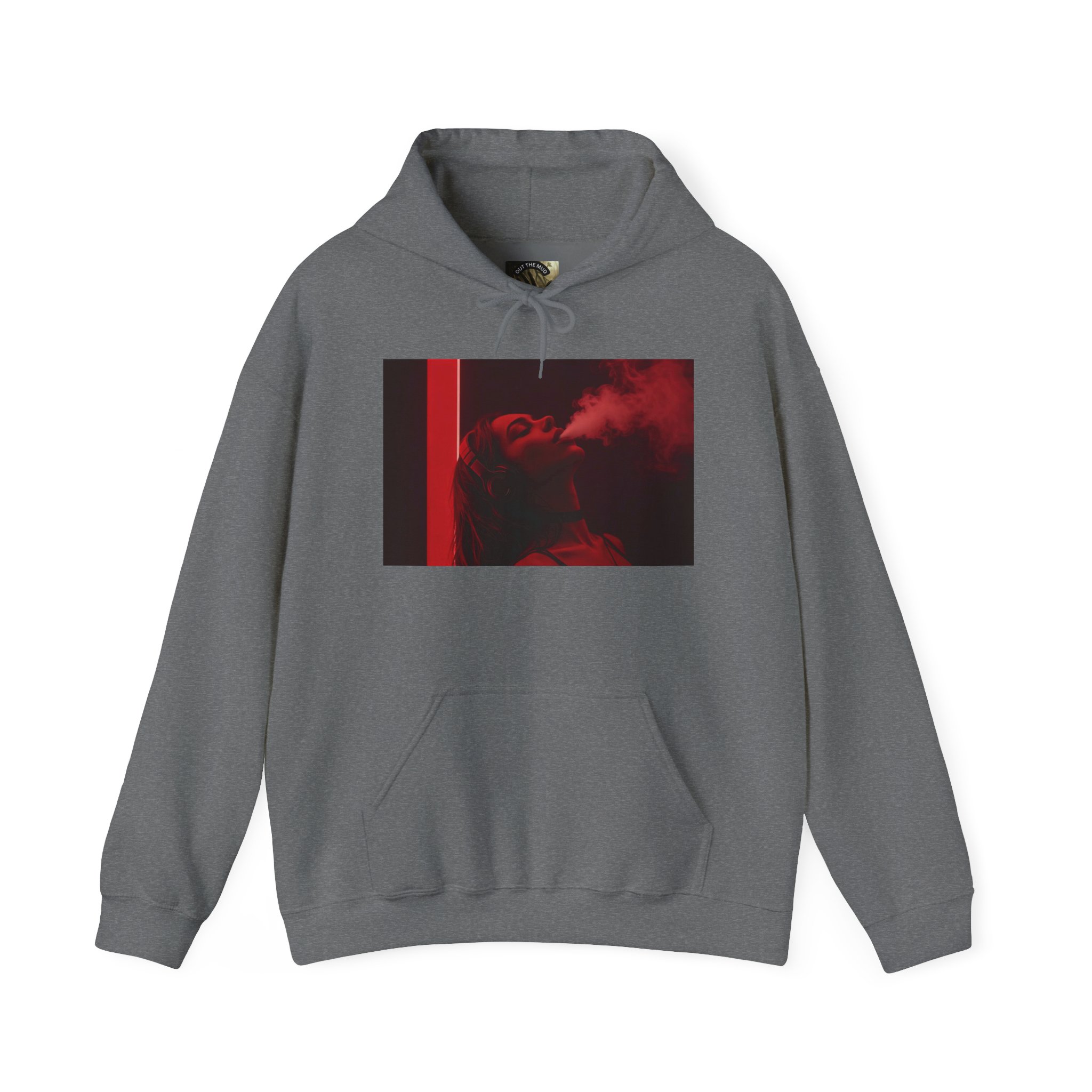 OTM Clothing- Out the Mud Clothing: Smoke Mood Edition, Unisex Heavy Blend™ Hooded Sweatshirt - Image 33