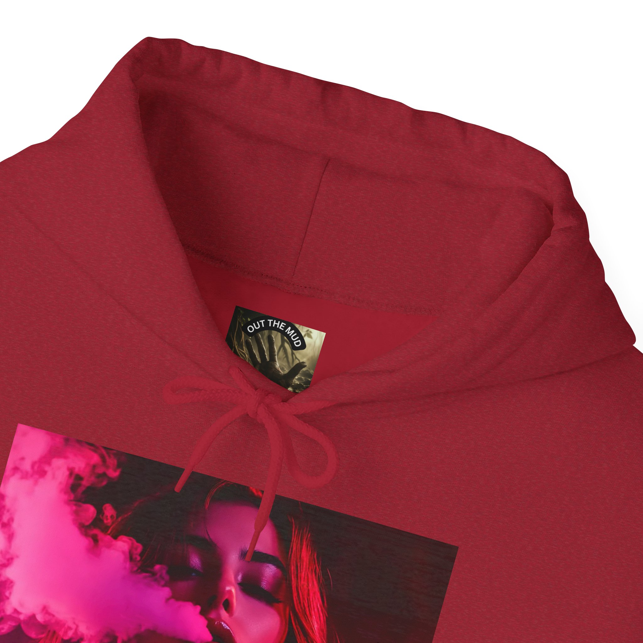 OTM Clothing- Out the Mud Clothing: Smoke Mood Edition, Unisex Heavy Blend™ Hooded Sweatshirt - Image 78