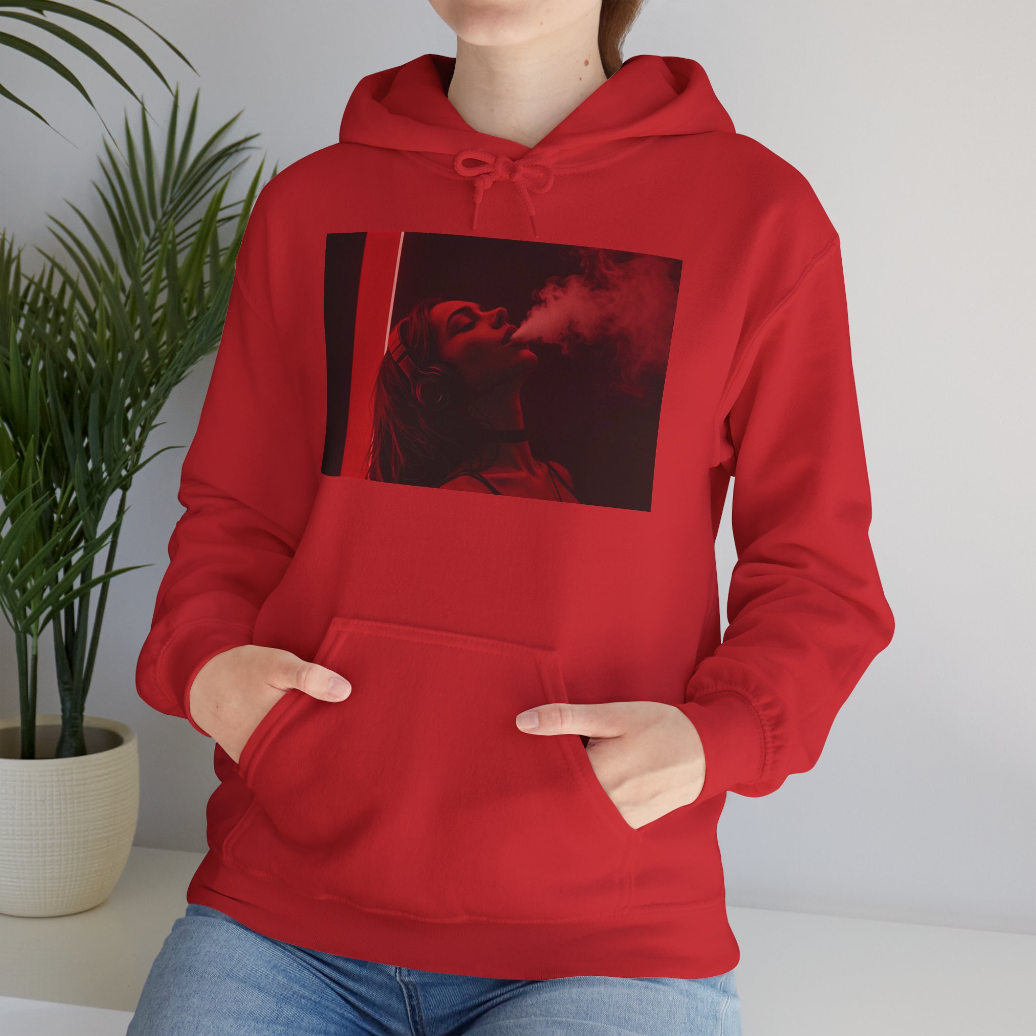 OTM Clothing- Out the Mud Clothing: Smoke Mood Edition, Unisex Heavy Blend™ Hooded Sweatshirt - Image 72