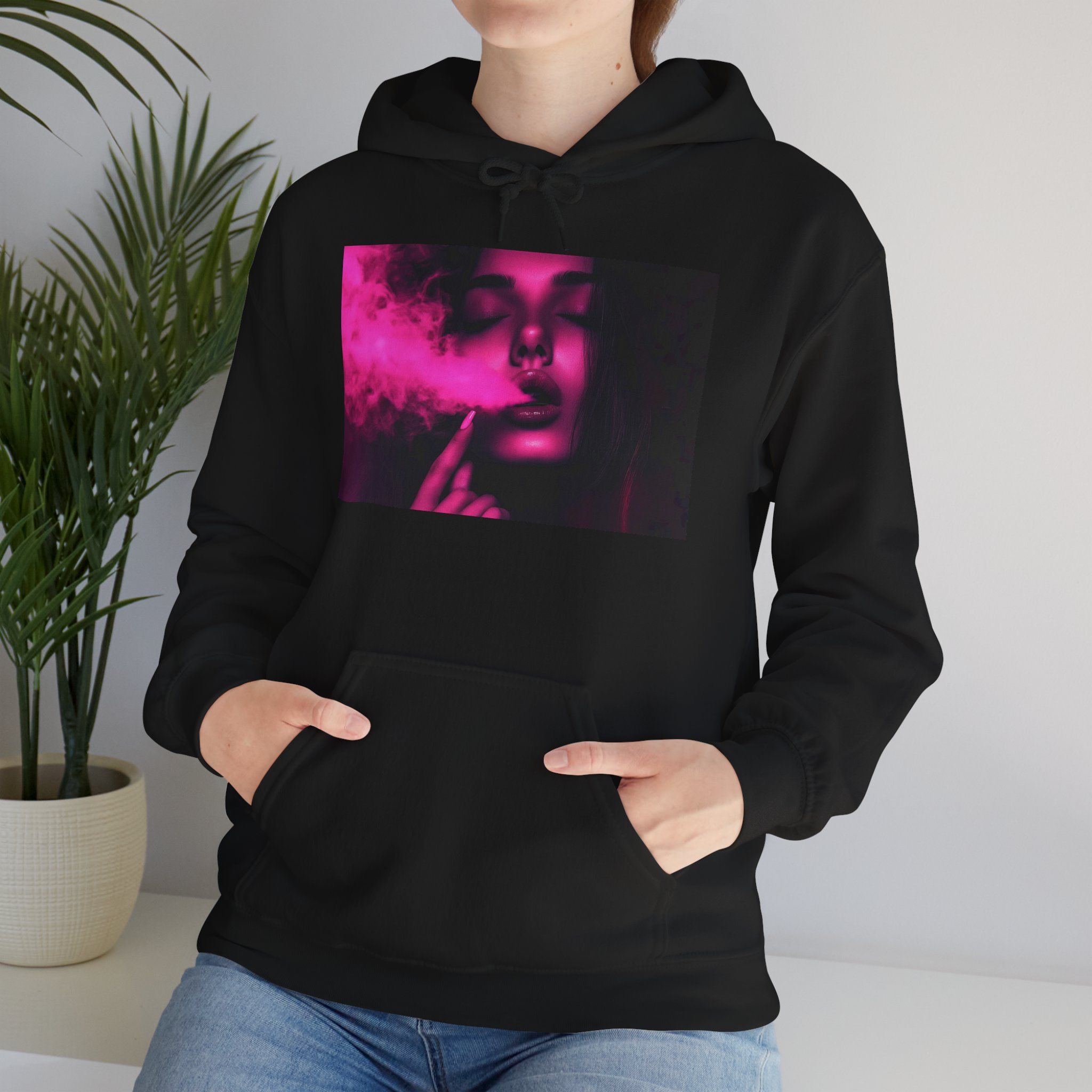 OTM Clothing- Out the Mud Clothing: Smoke Mood Edition, Unisex Heavy Blend™ Hooded Sweatshirt - Image 24
