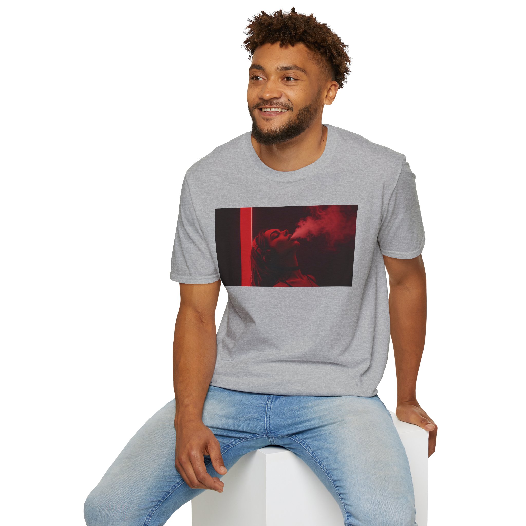 OTM Clothing- Out the Mud Clothing Store: Smoke Mood Edition, Unisex Softstyle T-Shirt - Image 20