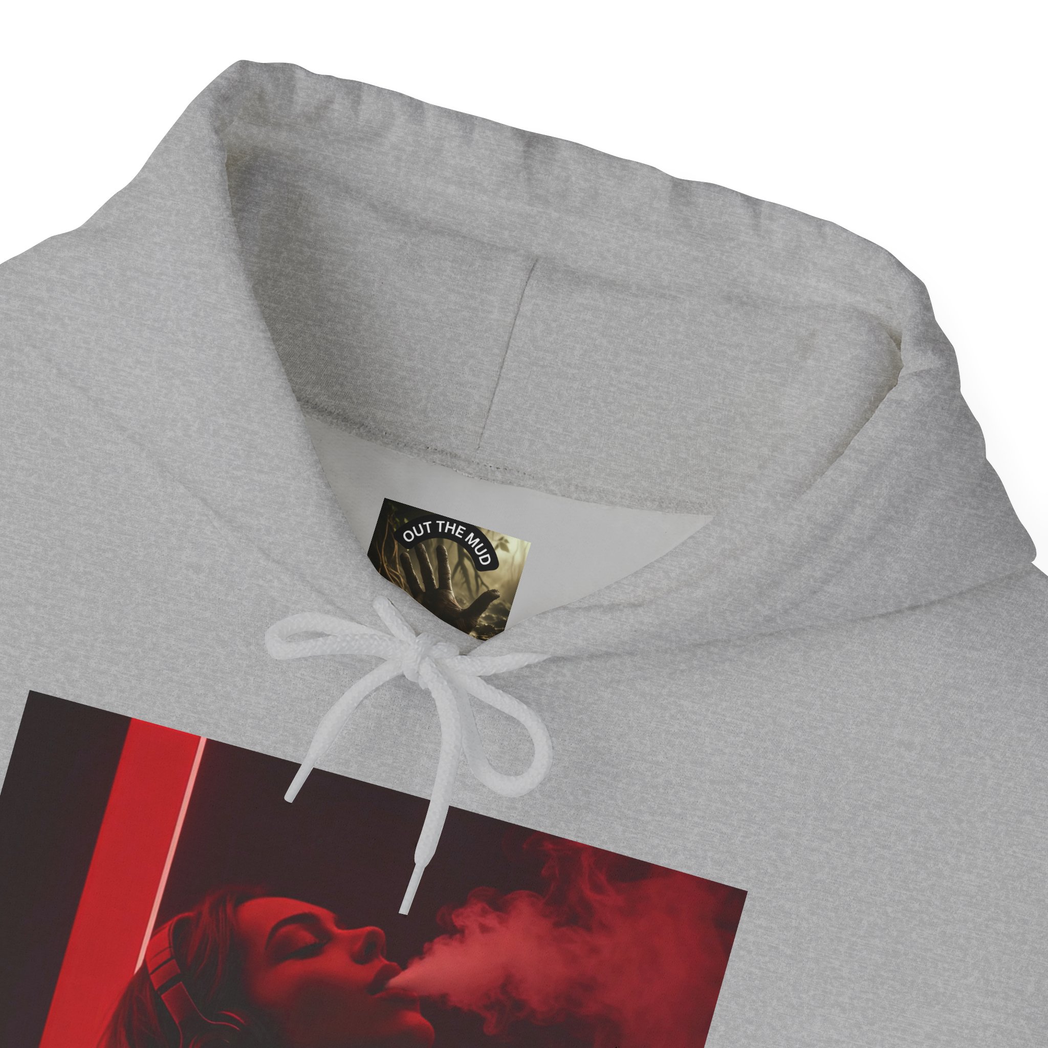 OTM Clothing- Out the Mud Clothing: Smoke Mood Edition, Unisex Heavy Blend™ Hooded Sweatshirt - Image 30