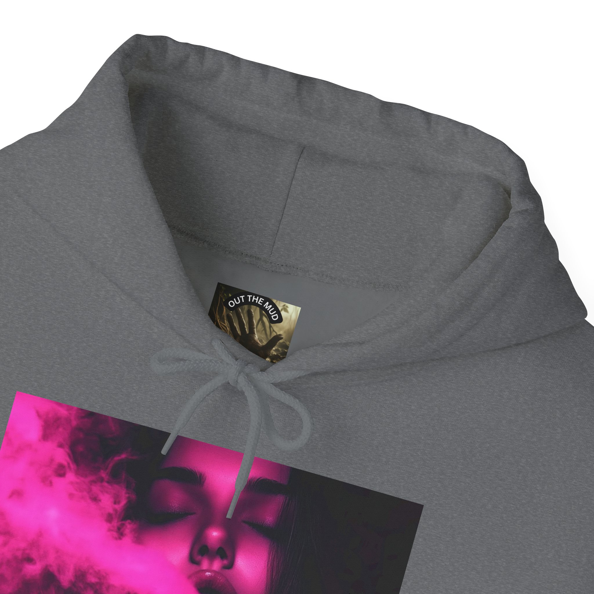 OTM Clothing- Out the Mud Clothing: Smoke Mood Edition, Unisex Heavy Blend™ Hooded Sweatshirt - Image 38