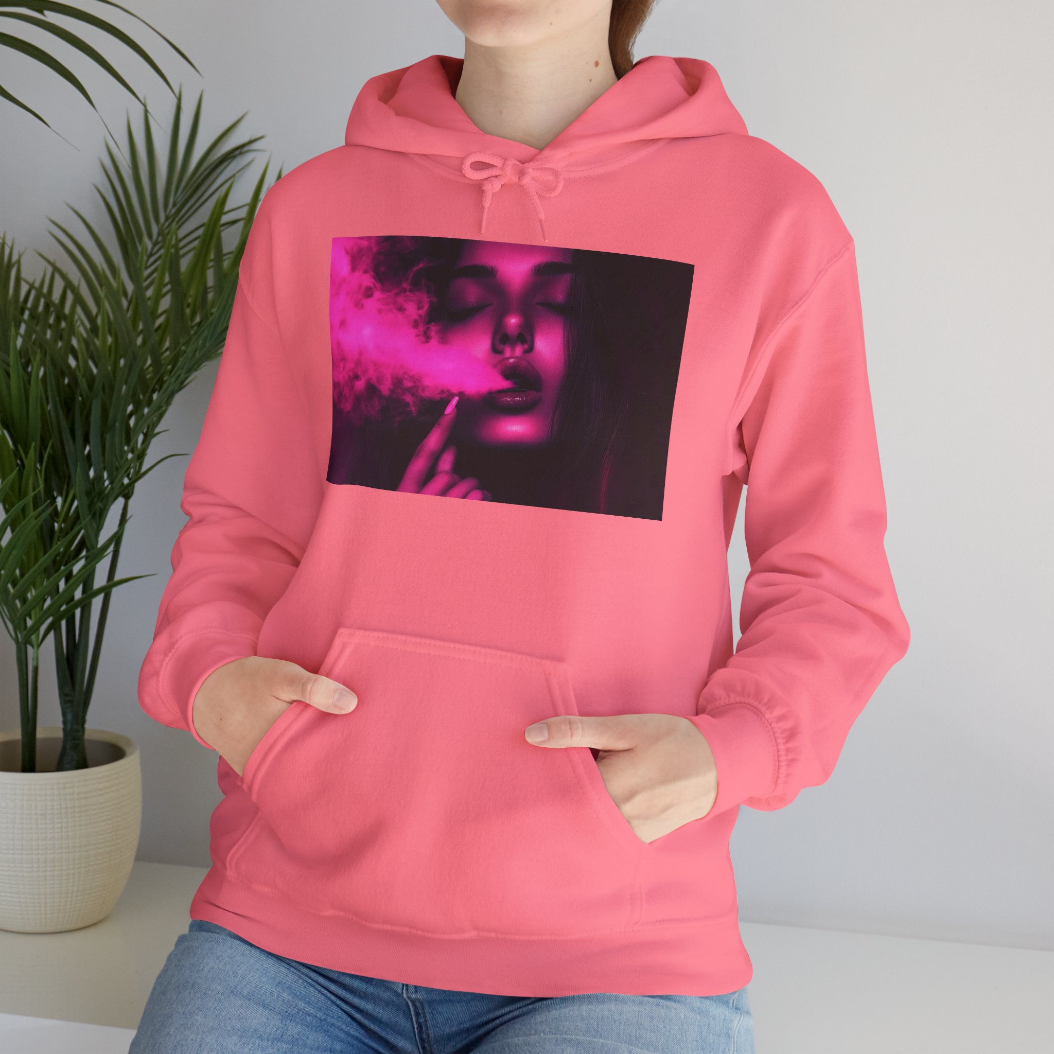 OTM Clothing- Out the Mud Clothing: Smoke Mood Edition, Unisex Heavy Blend™ Hooded Sweatshirt - Image 56