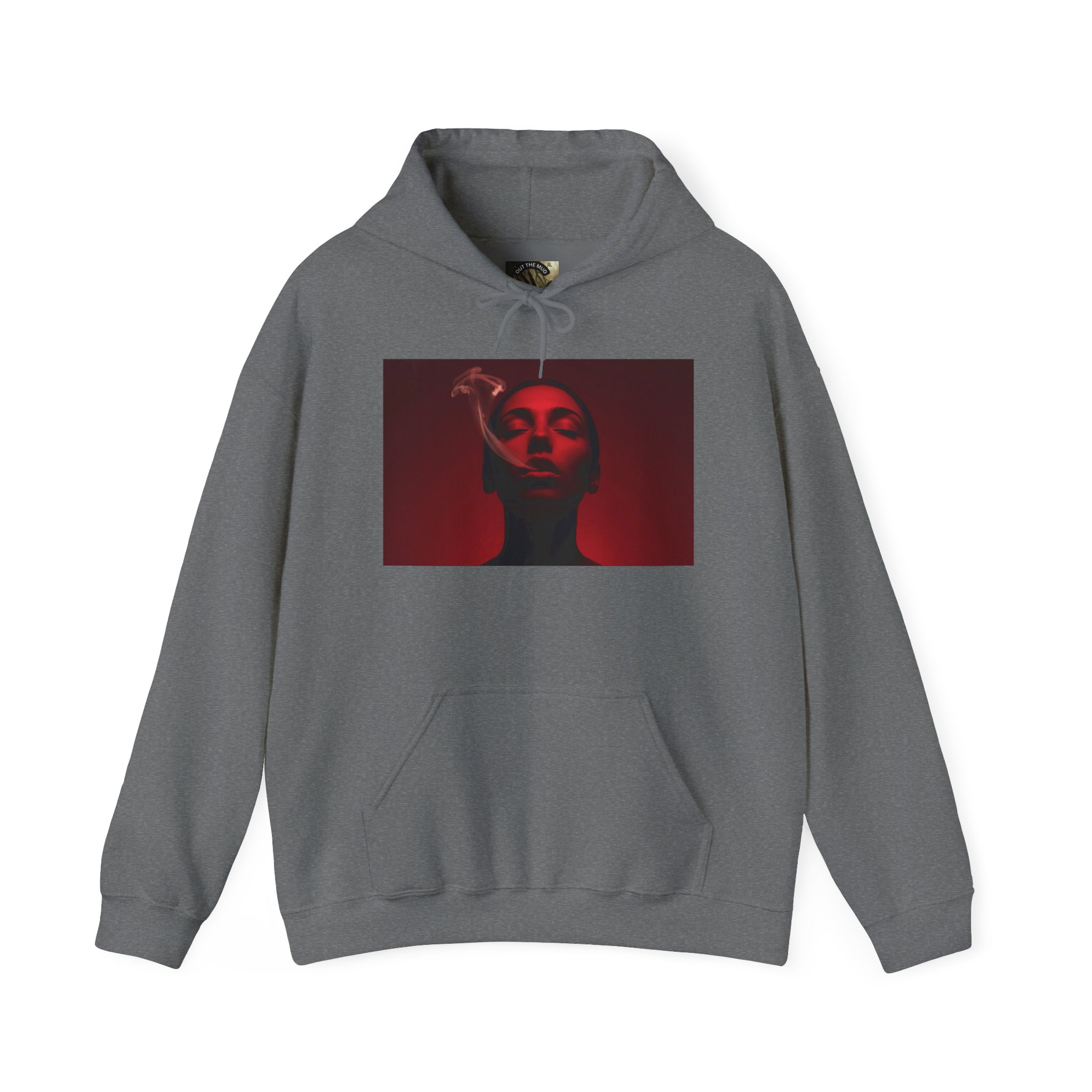OTM Clothing- Out the Mud Clothing: Smoke Mood Edition, Unisex Heavy Blend™ Hooded Sweatshirt - Image 33