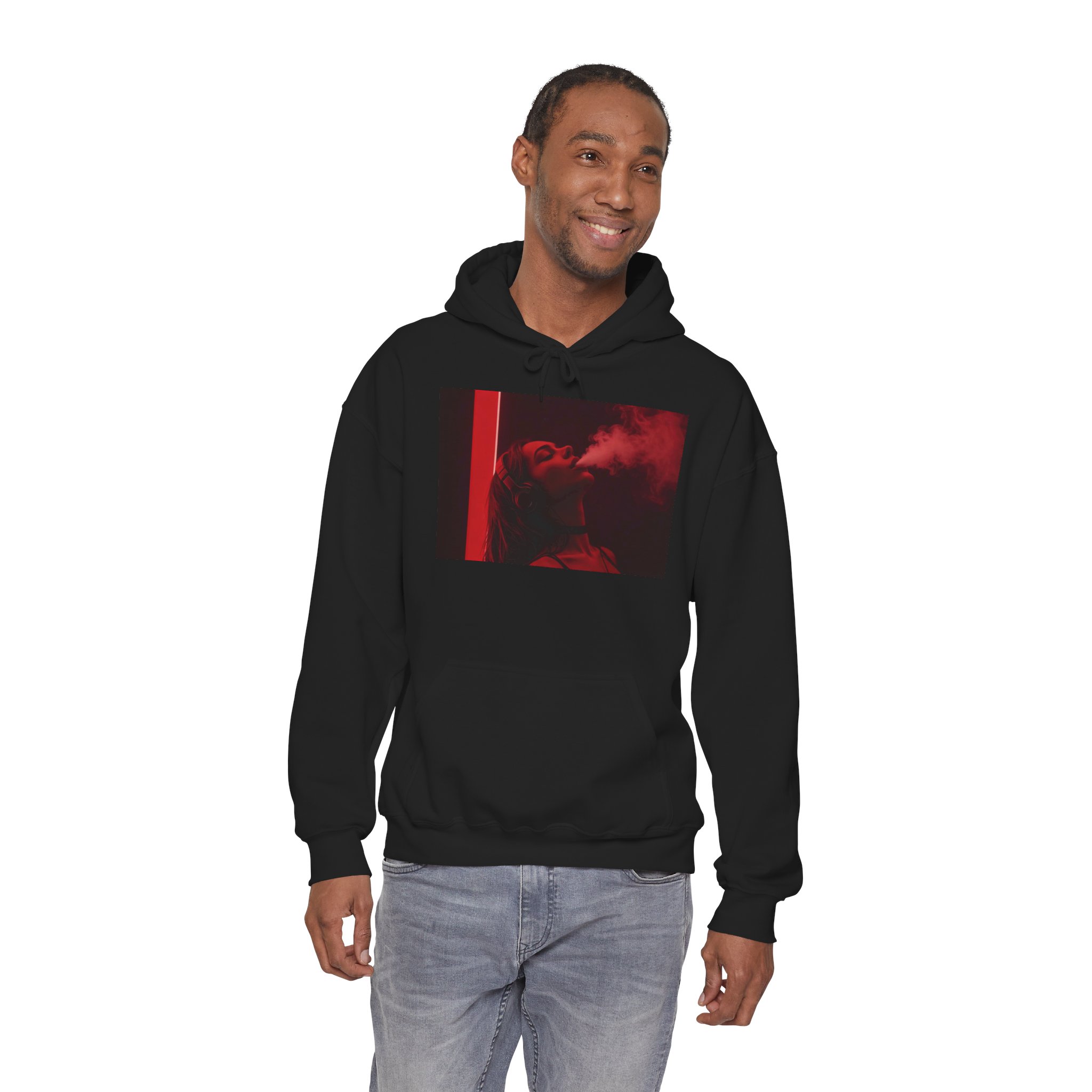 OTM Clothing- Out the Mud Clothing: Smoke Mood Edition, Unisex Heavy Blend™ Hooded Sweatshirt - Image 23