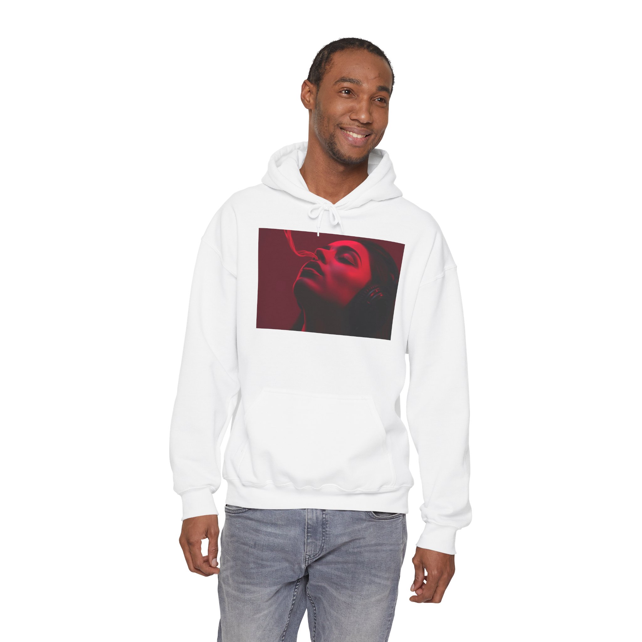 OTM Clothing- Out the Mud Clothing: Smoke Mood Edition, Unisex Heavy Blend™ Hooded Sweatshirt - Image 6