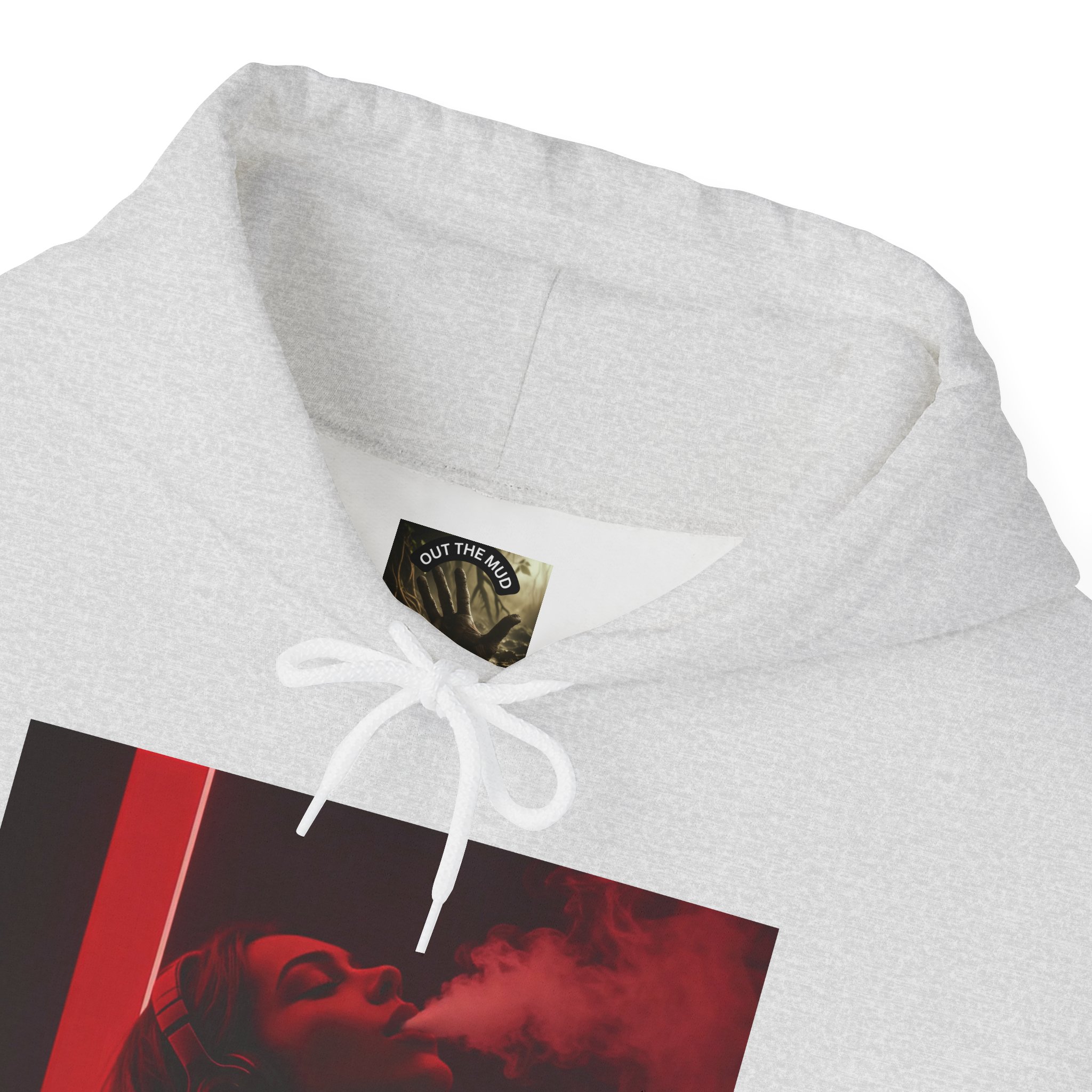 OTM Clothing- Out the Mud Clothing: Smoke Mood Edition, Unisex Heavy Blend™ Hooded Sweatshirt - Image 14