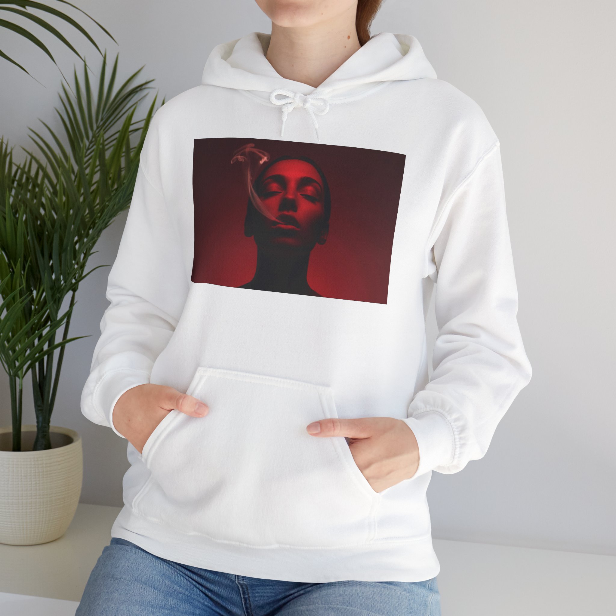 OTM Clothing- Out the Mud Clothing: Smoke Mood Edition, Unisex Heavy Blend™ Hooded Sweatshirt - Image 7