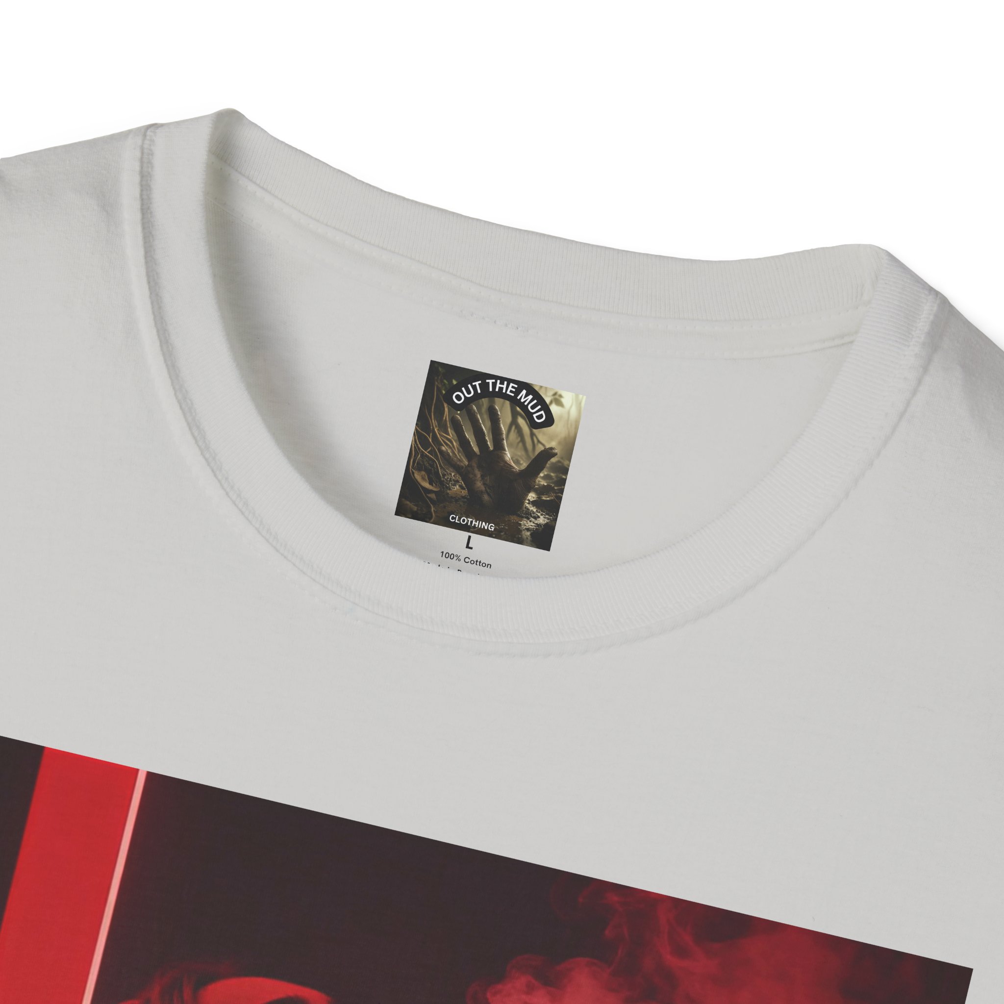 OTM Clothing- Out the Mud Clothing Store: Smoke Mood Edition, Unisex Softstyle T-Shirt - Image 53