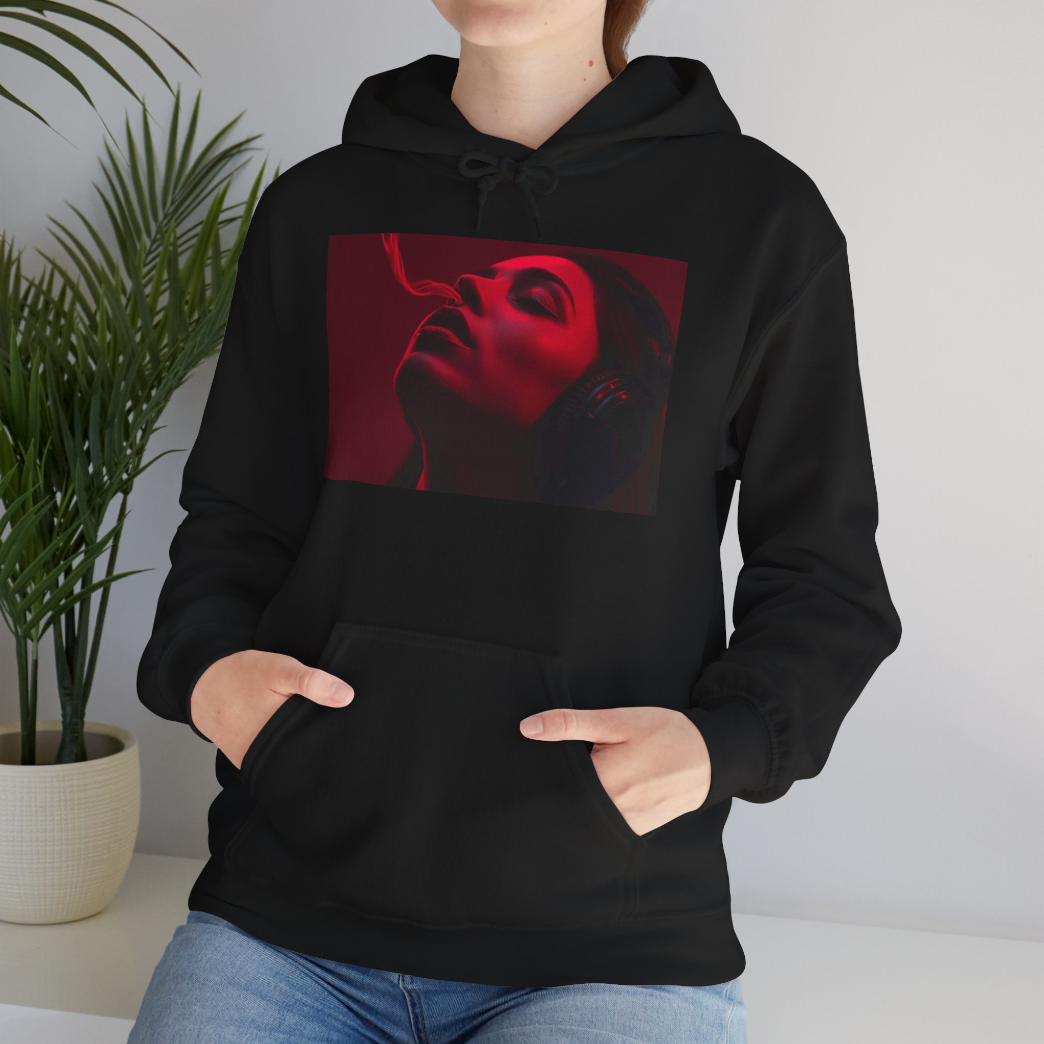 OTM Clothing- Out the Mud Clothing: Smoke Mood Edition, Unisex Heavy Blend™ Hooded Sweatshirt - Image 24