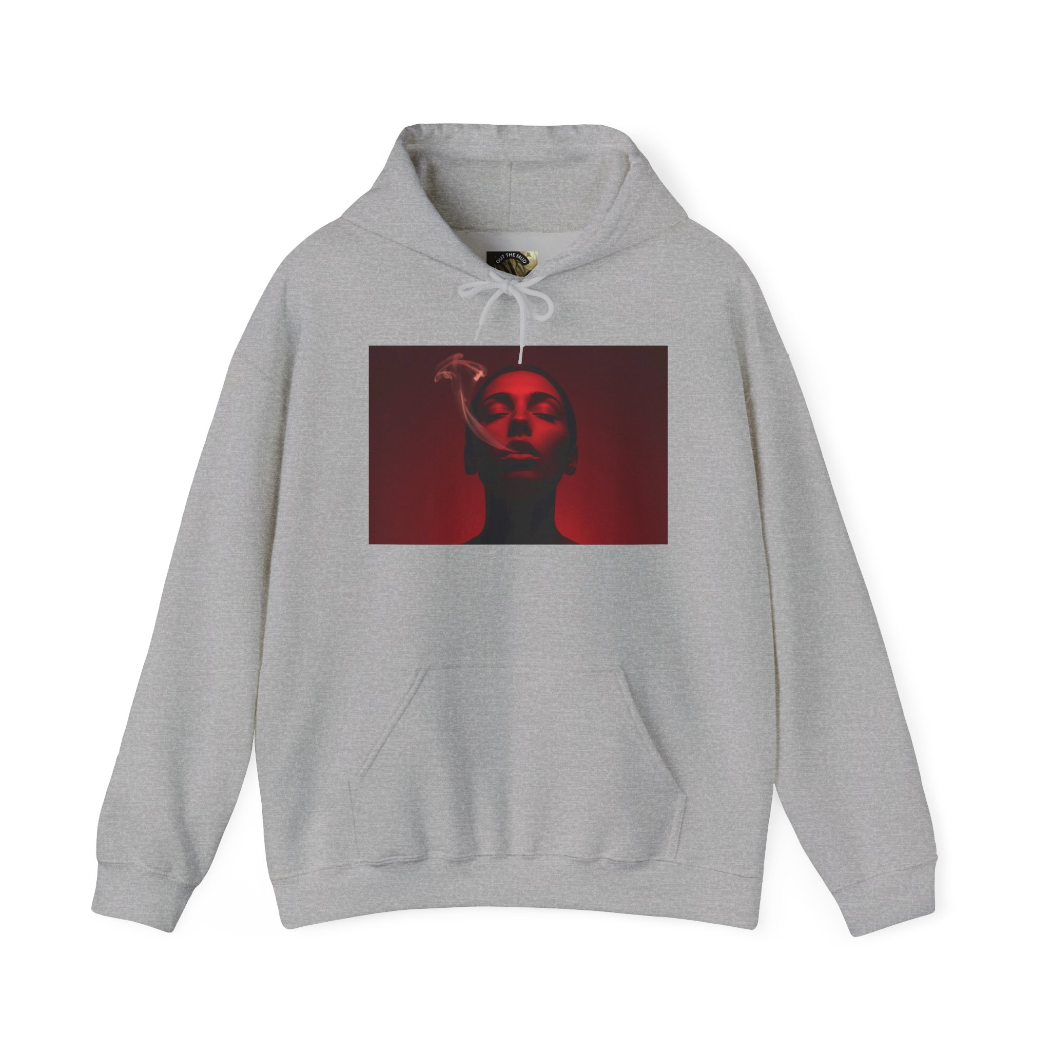 OTM Clothing- Out the Mud Clothing: Smoke Mood Edition, Unisex Heavy Blend™ Hooded Sweatshirt - Image 25