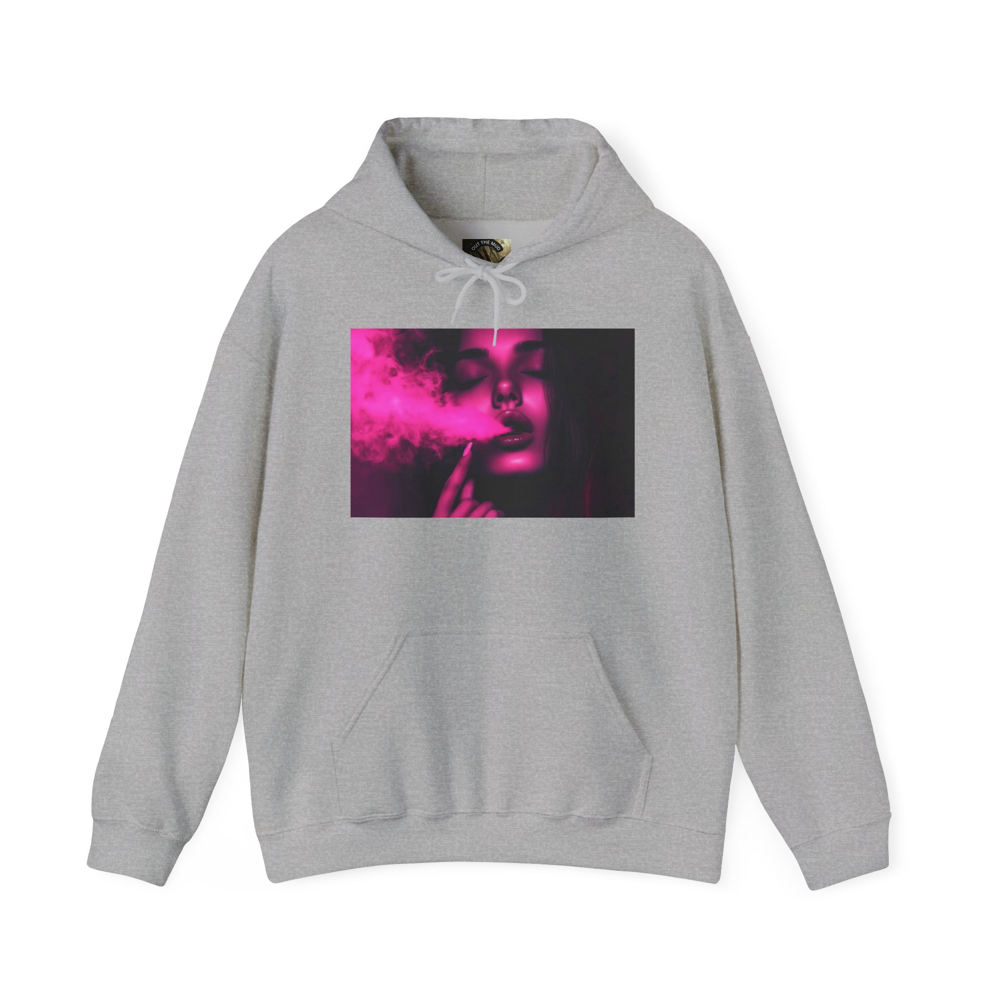 OTM Clothing- Out the Mud Clothing: Smoke Mood Edition, Unisex Heavy Blend™ Hooded Sweatshirt - Image 25