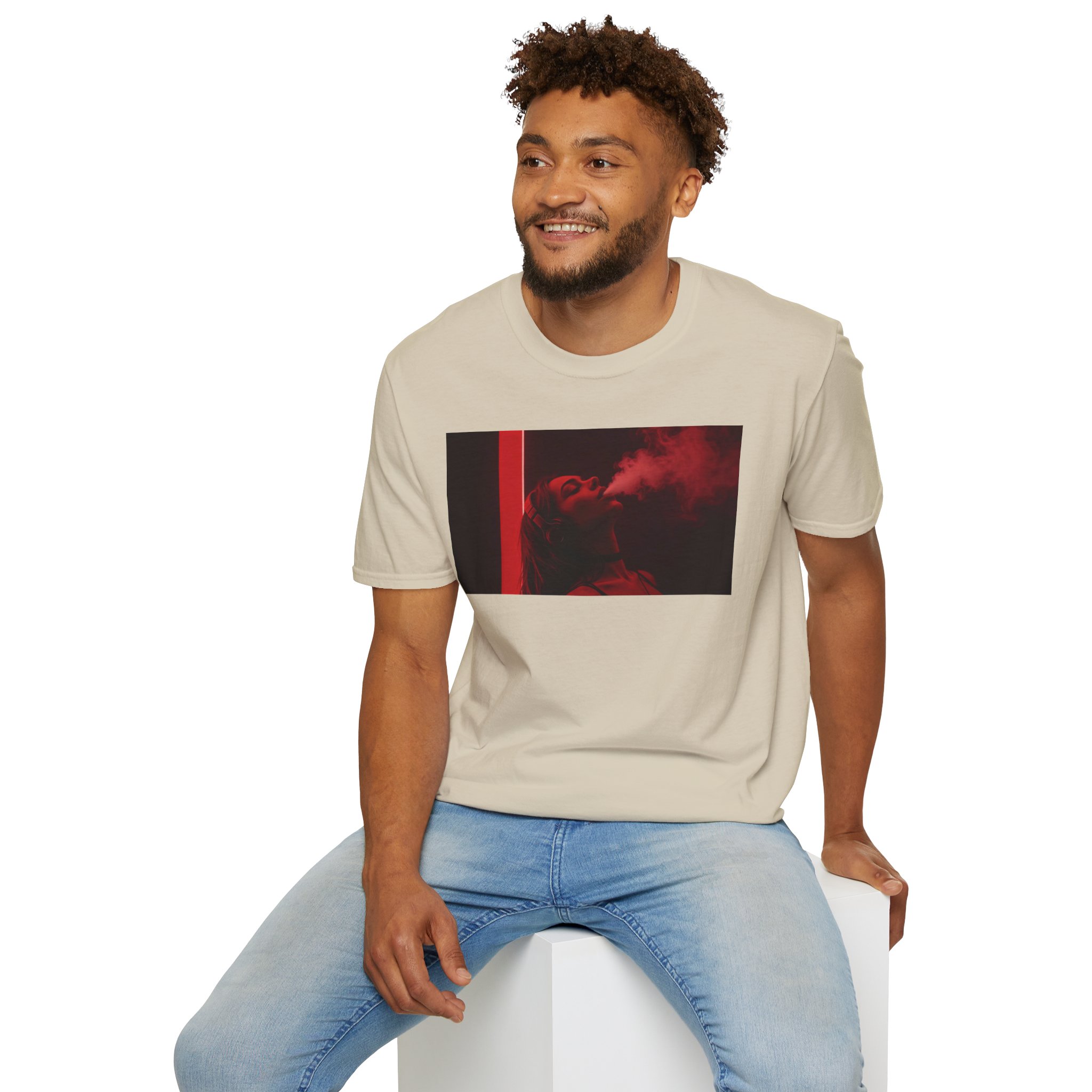 OTM Clothing- Out the Mud Clothing Store: Smoke Mood Edition, Unisex Softstyle T-Shirt - Image 32