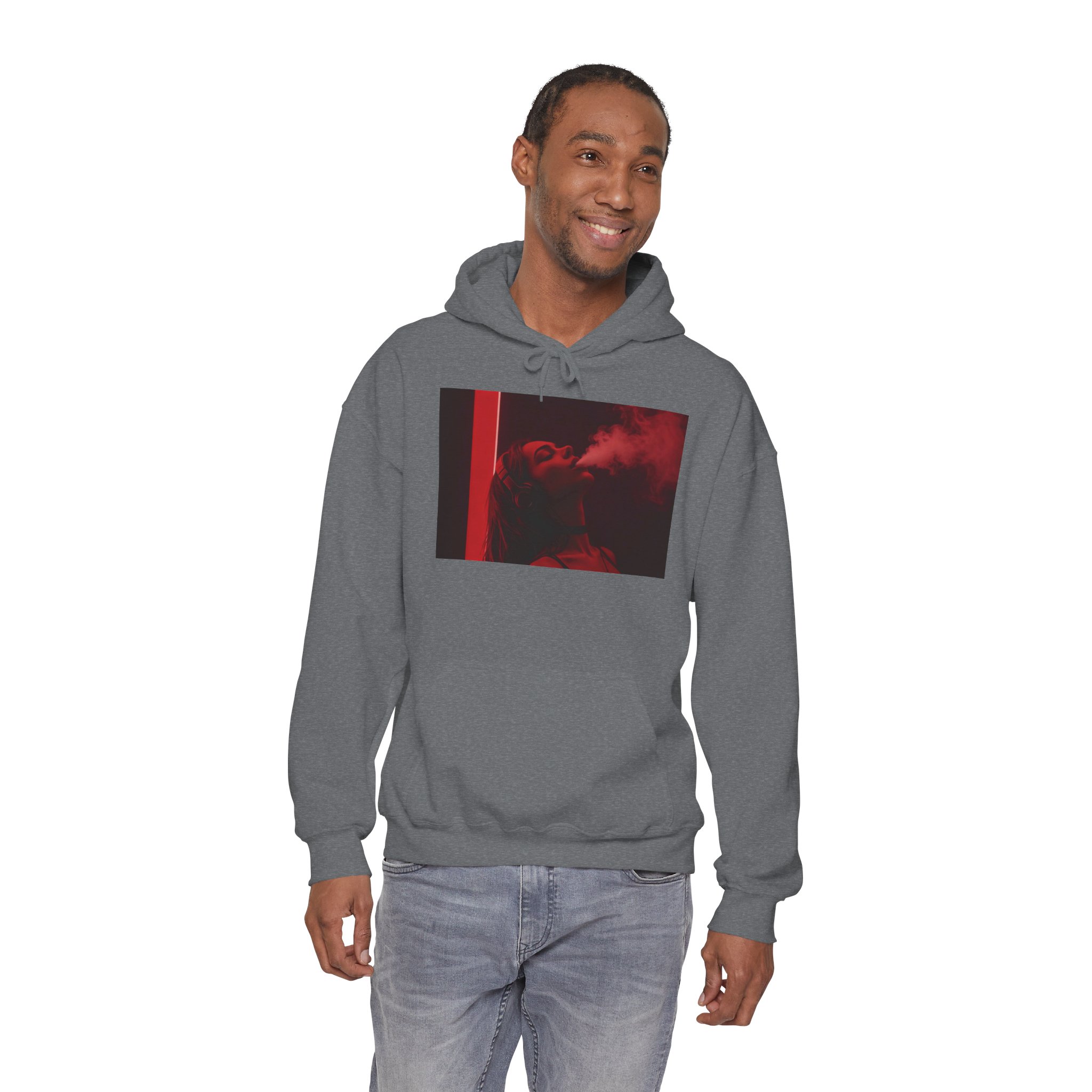 OTM Clothing- Out the Mud Clothing: Smoke Mood Edition, Unisex Heavy Blend™ Hooded Sweatshirt - Image 39