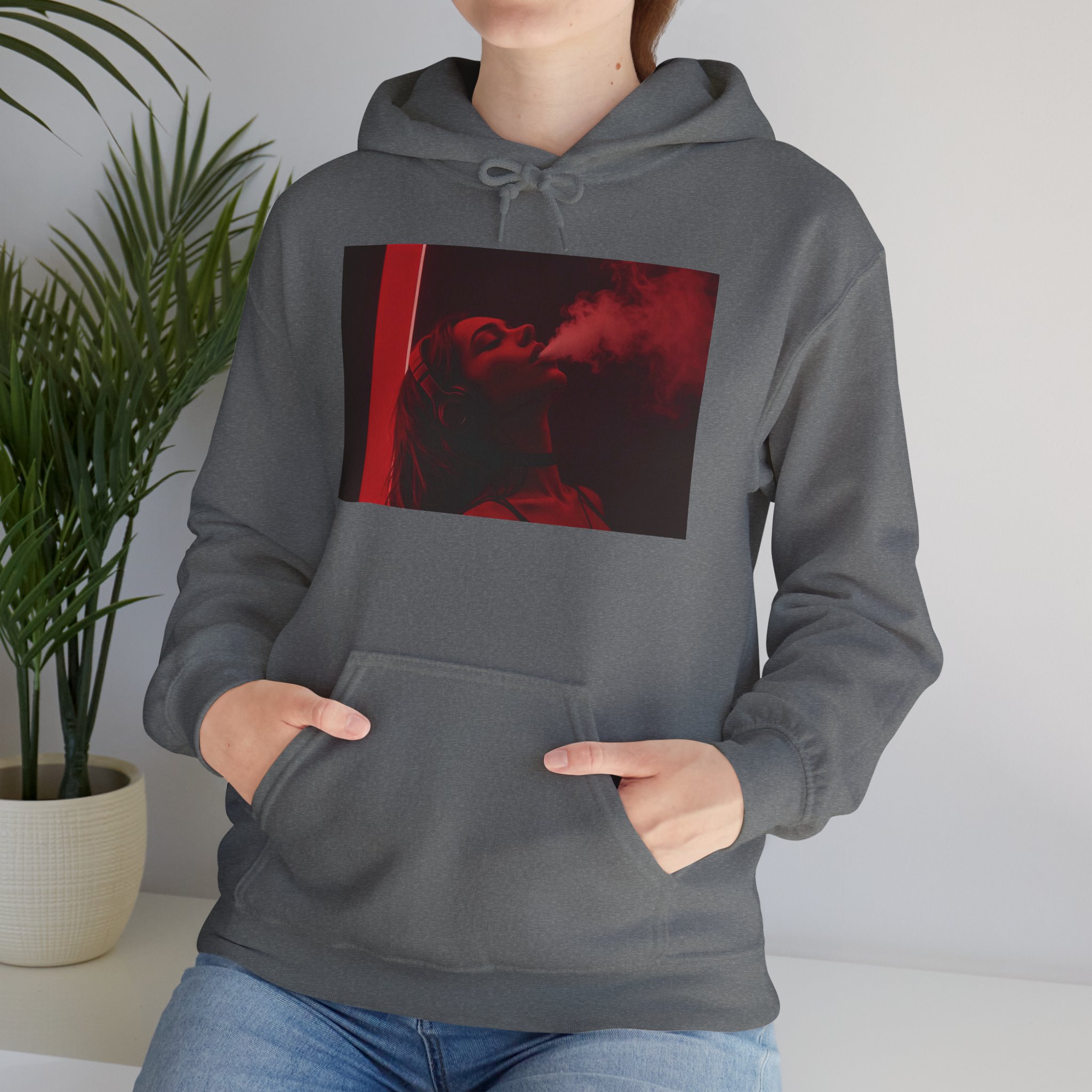 OTM Clothing- Out the Mud Clothing: Smoke Mood Edition, Unisex Heavy Blend™ Hooded Sweatshirt - Image 40
