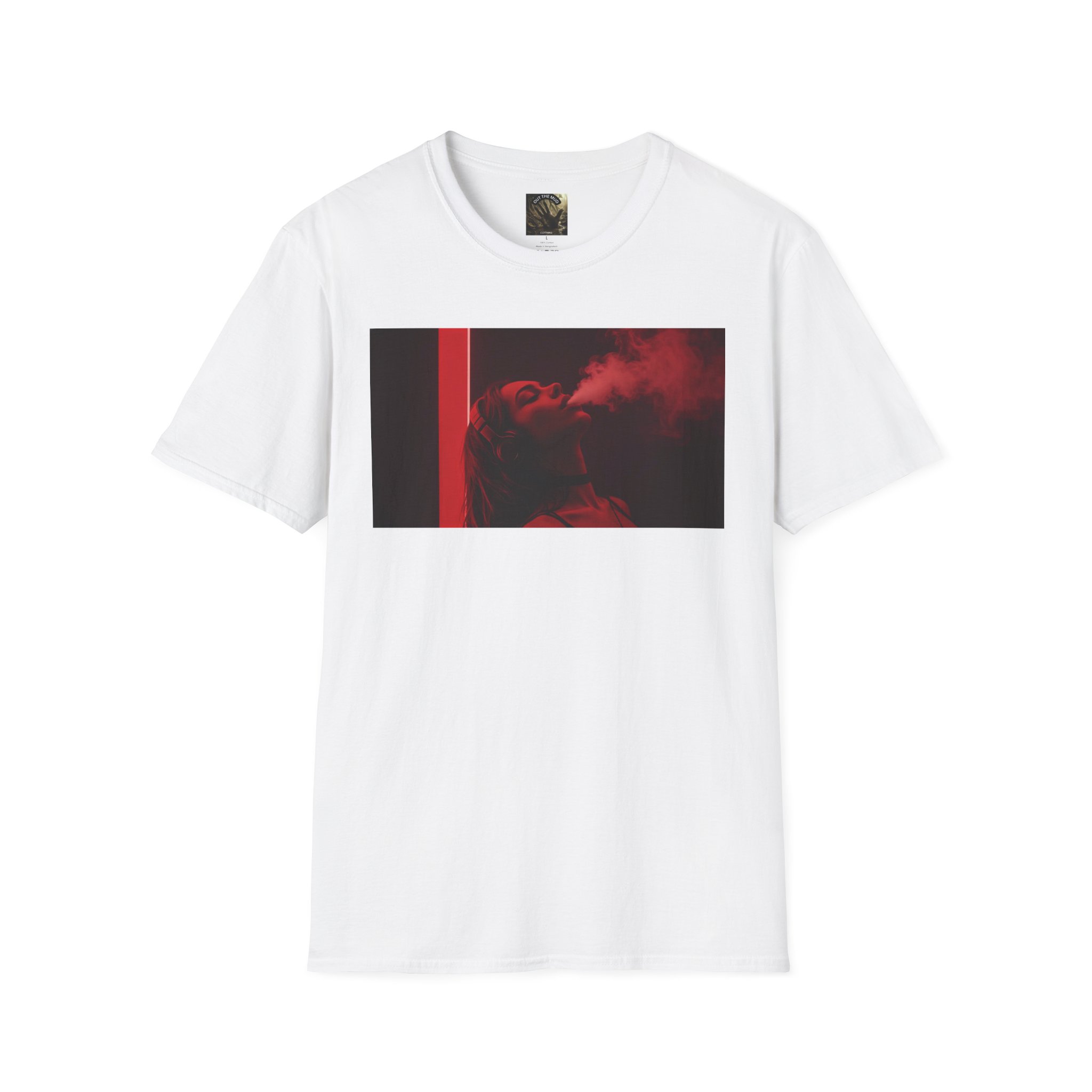 OTM Clothing- Out the Mud Clothing Store: Smoke Mood Edition, Unisex Softstyle T-Shirt - Image 13