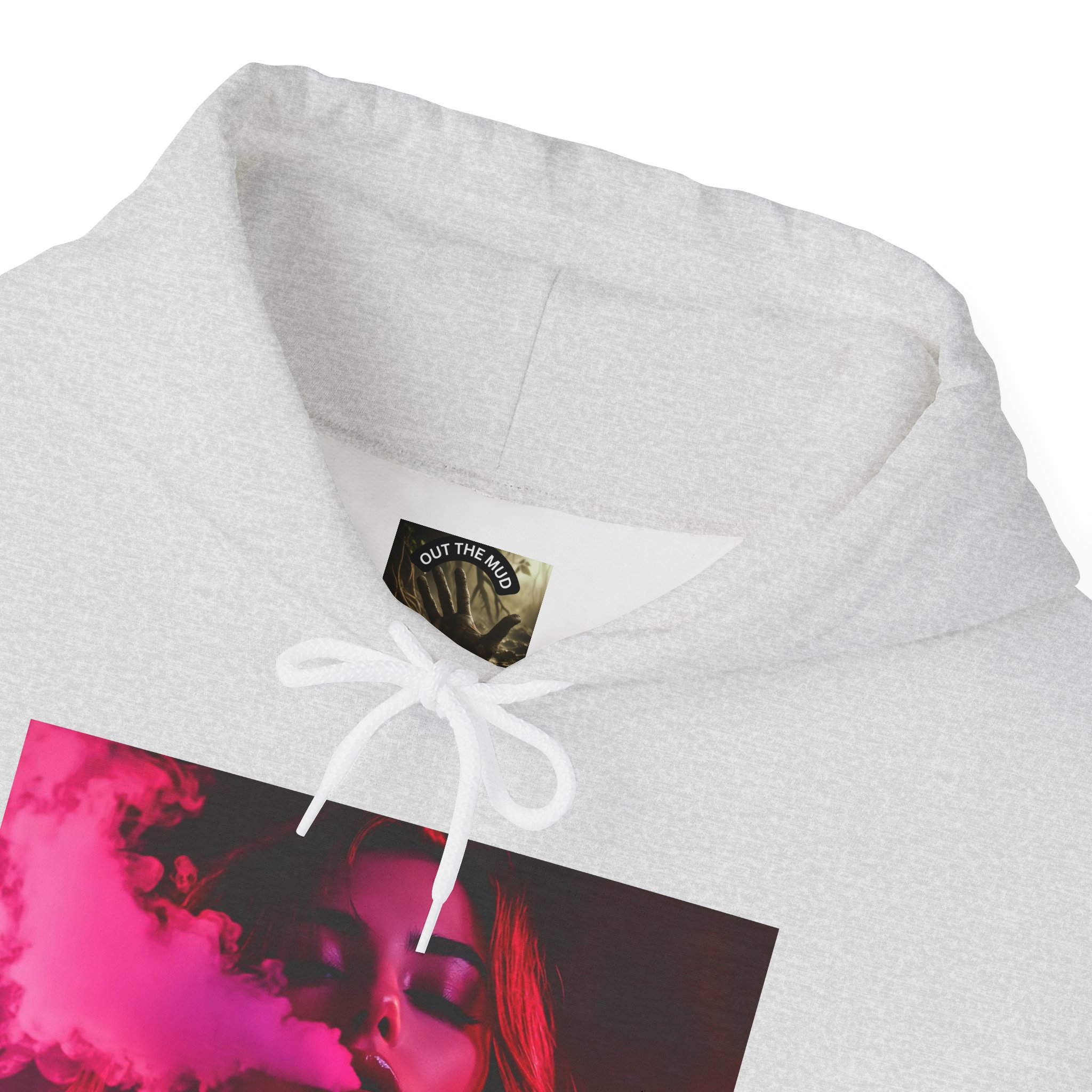 OTM Clothing- Out the Mud Clothing: Smoke Mood Edition, Unisex Heavy Blend™ Hooded Sweatshirt - Image 14