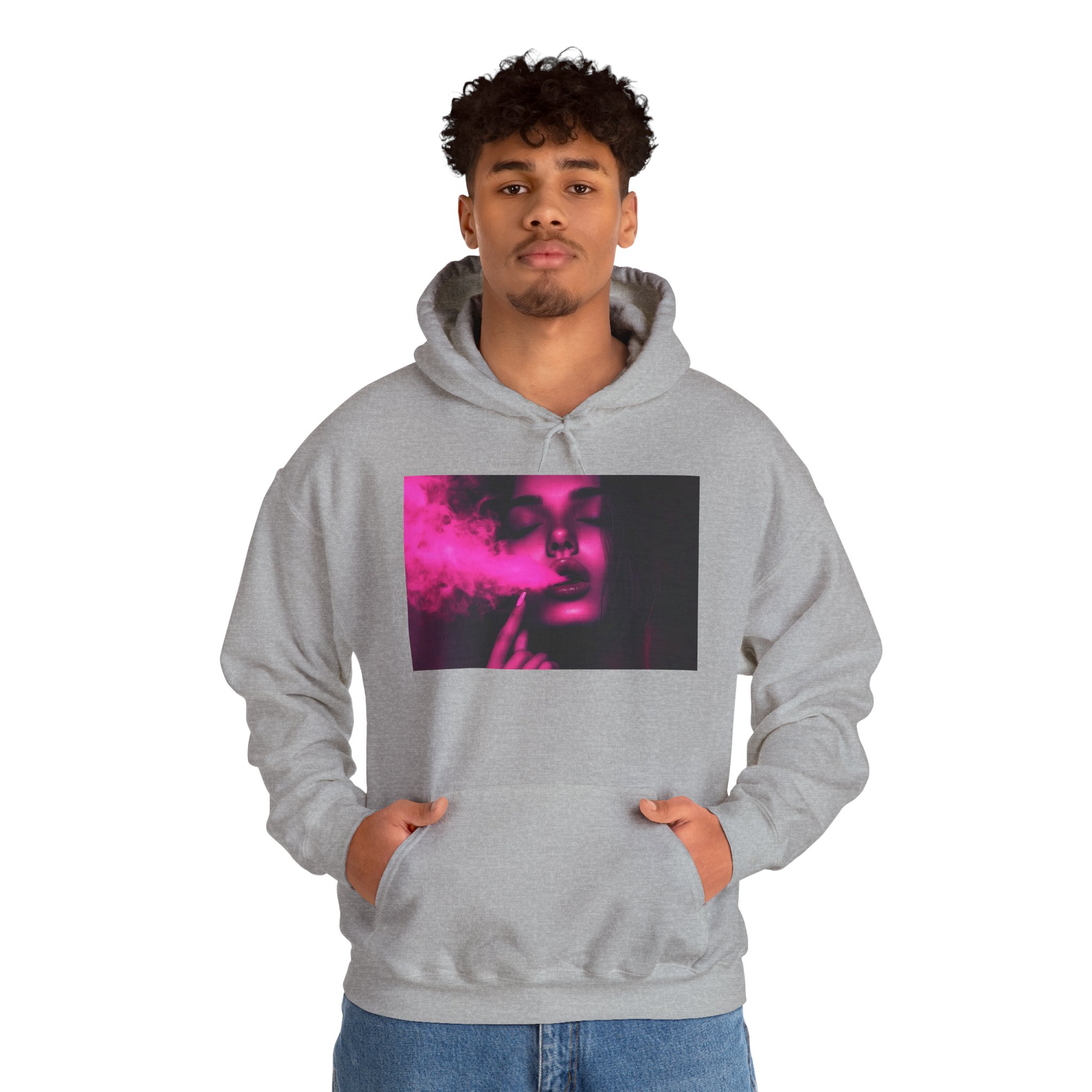 OTM Clothing- Out the Mud Clothing: Smoke Mood Edition, Unisex Heavy Blend™ Hooded Sweatshirt - Image 29