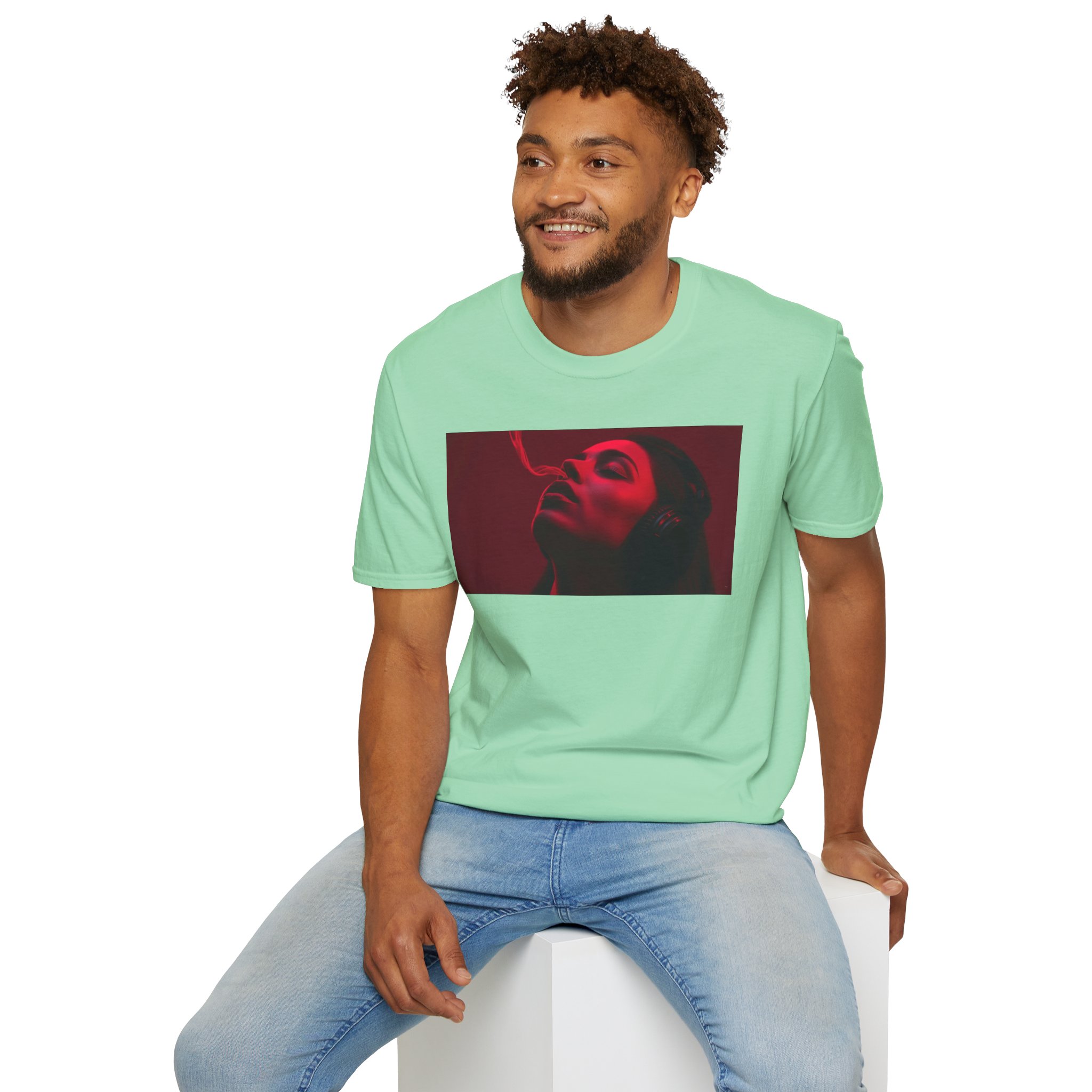 OTM Clothing- Out the Mud Clothing Store: Smoke Mood Edition, Unisex Softstyle T-Shirt - Image 68