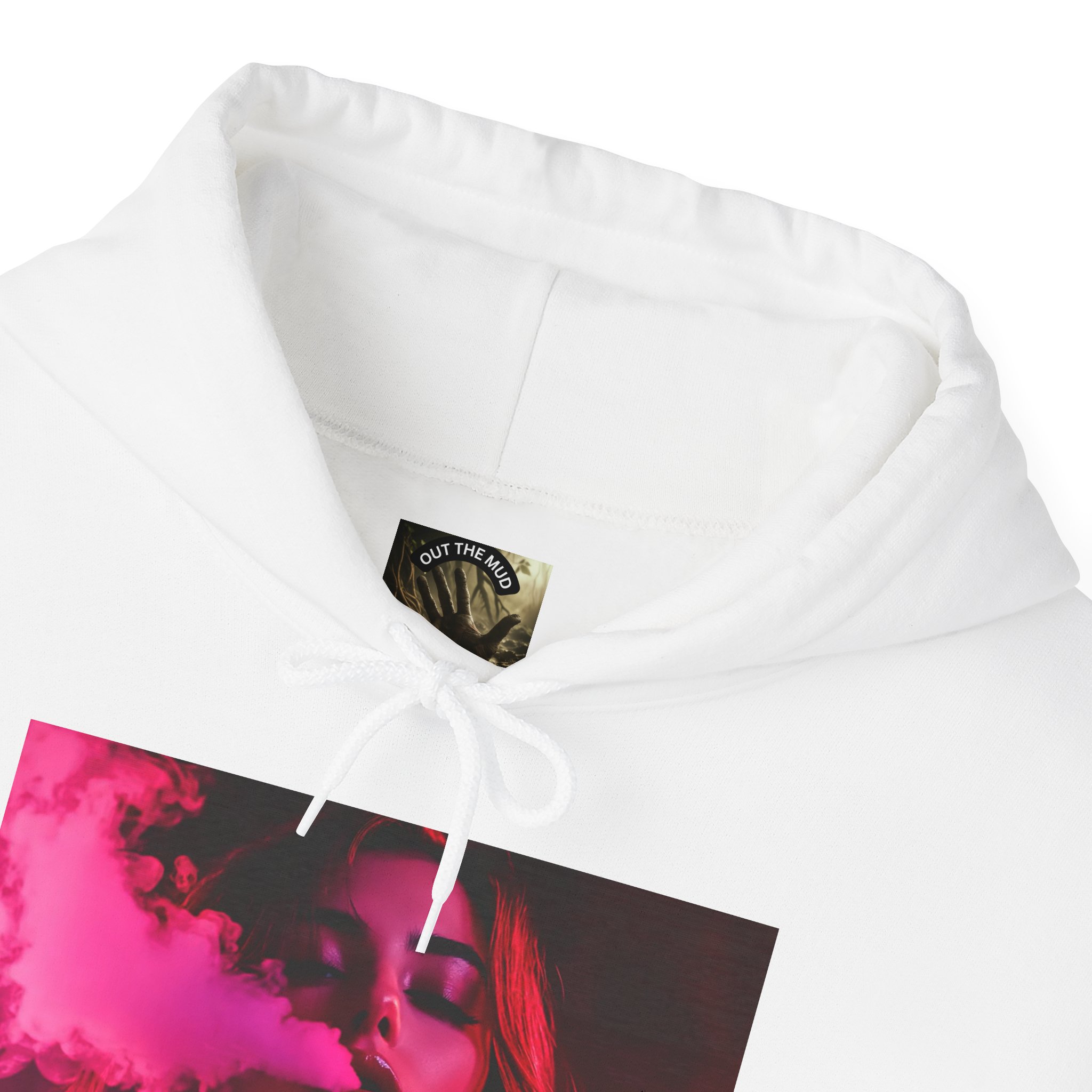 OTM Clothing- Out the Mud Clothing: Smoke Mood Edition, Unisex Heavy Blend™ Hooded Sweatshirt - Image 5