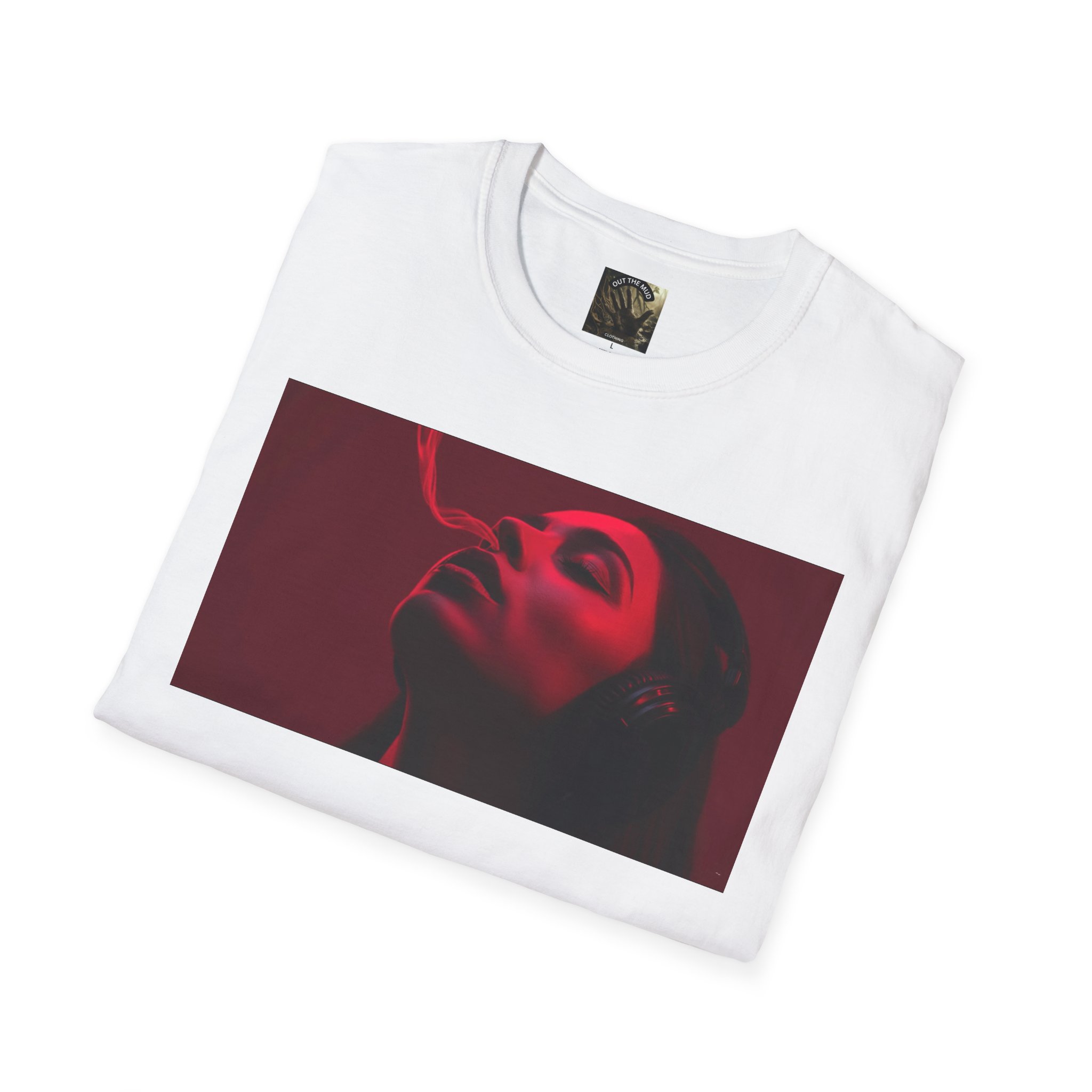 OTM Clothing- Out the Mud Clothing Store: Smoke Mood Edition, Unisex Softstyle T-Shirt - Image 16