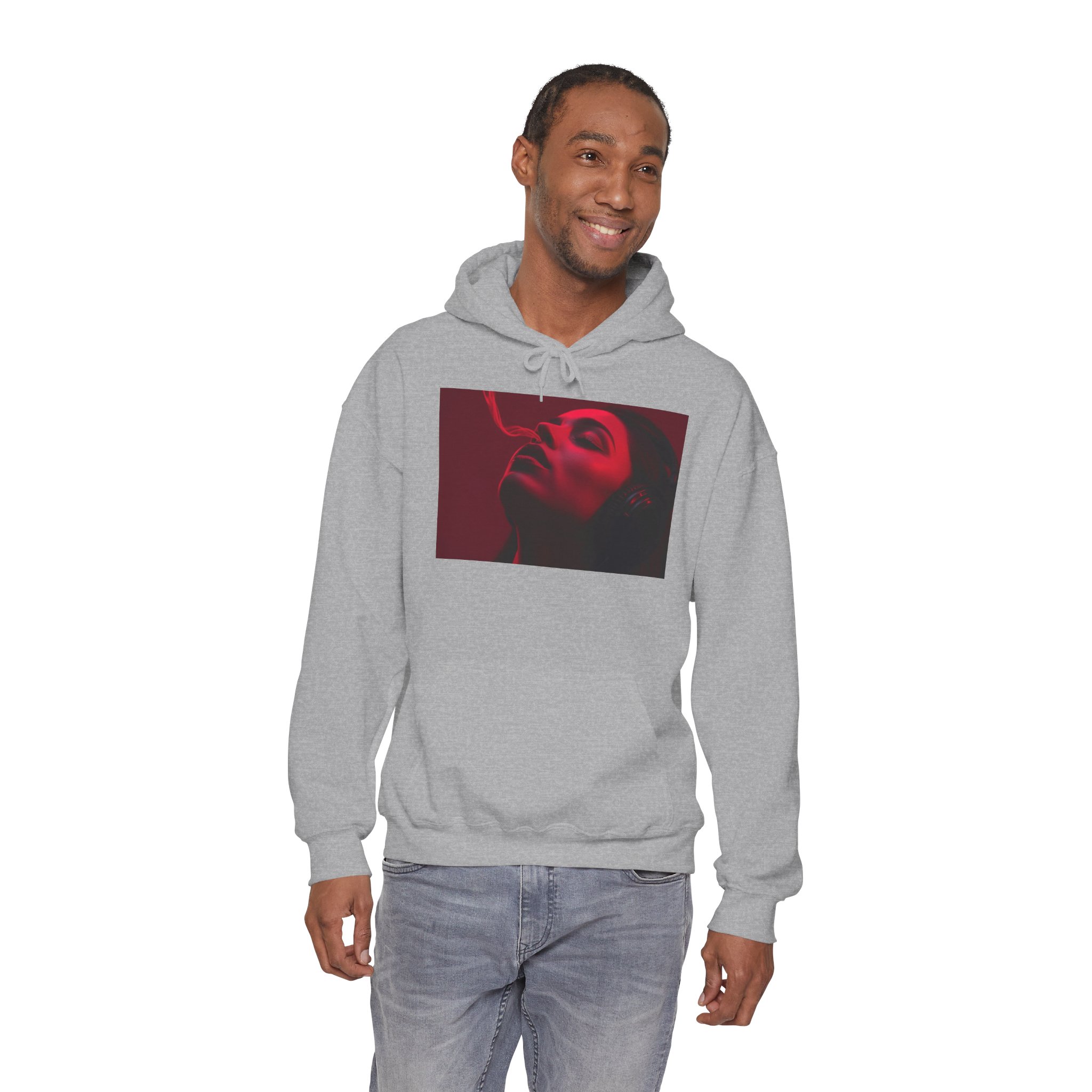 OTM Clothing- Out the Mud Clothing: Smoke Mood Edition, Unisex Heavy Blend™ Hooded Sweatshirt - Image 31