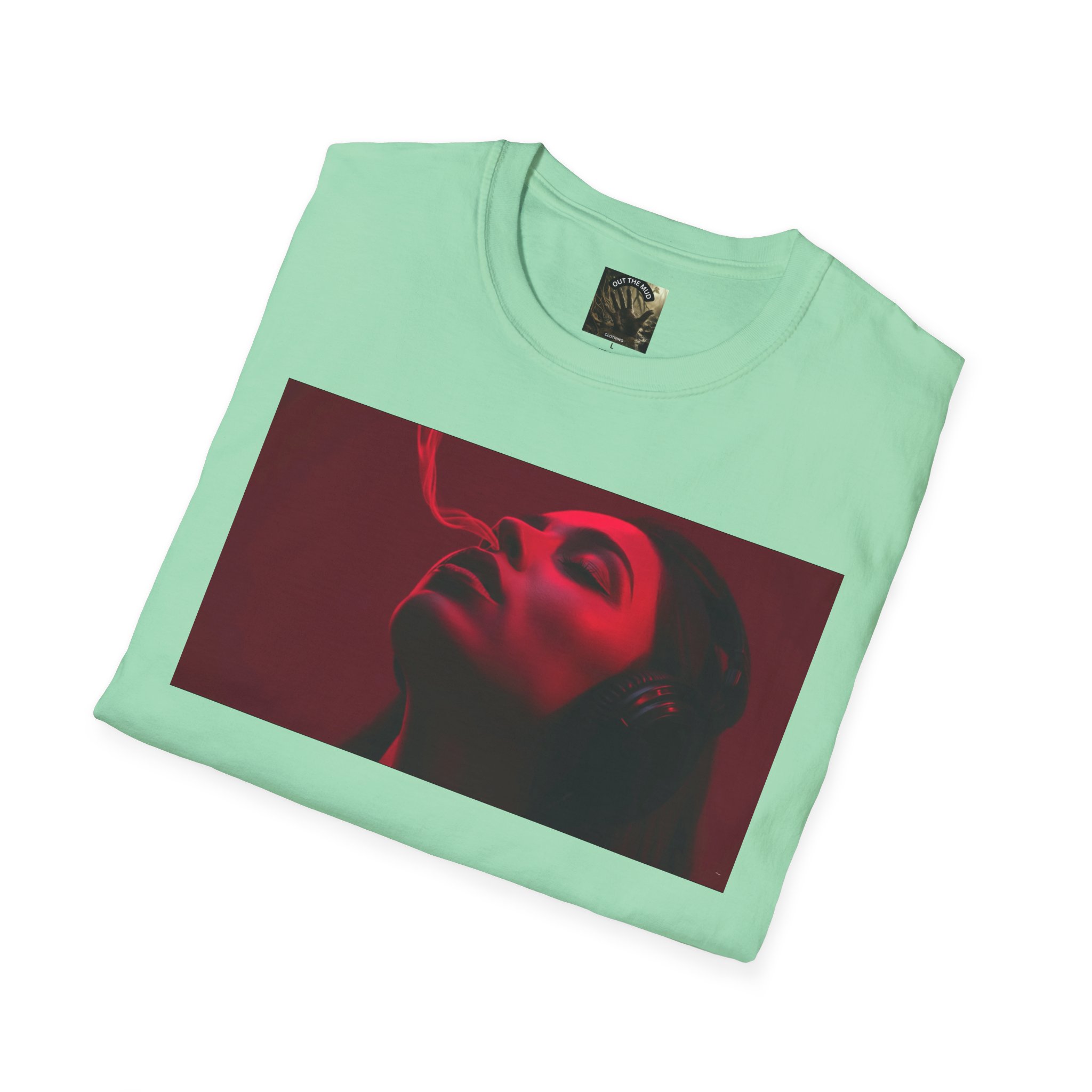 OTM Clothing- Out the Mud Clothing Store: Smoke Mood Edition, Unisex Softstyle T-Shirt - Image 70