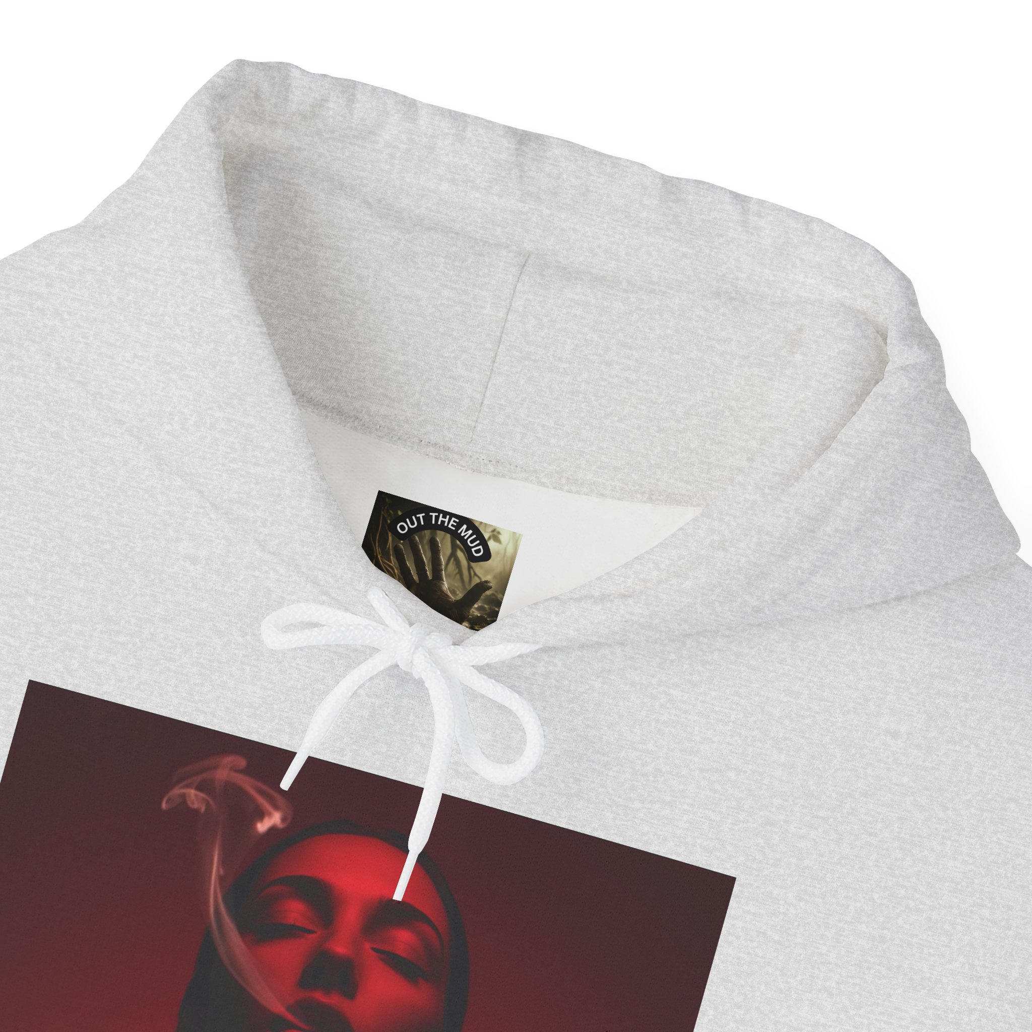 OTM Clothing- Out the Mud Clothing: Smoke Mood Edition, Unisex Heavy Blend™ Hooded Sweatshirt - Image 14