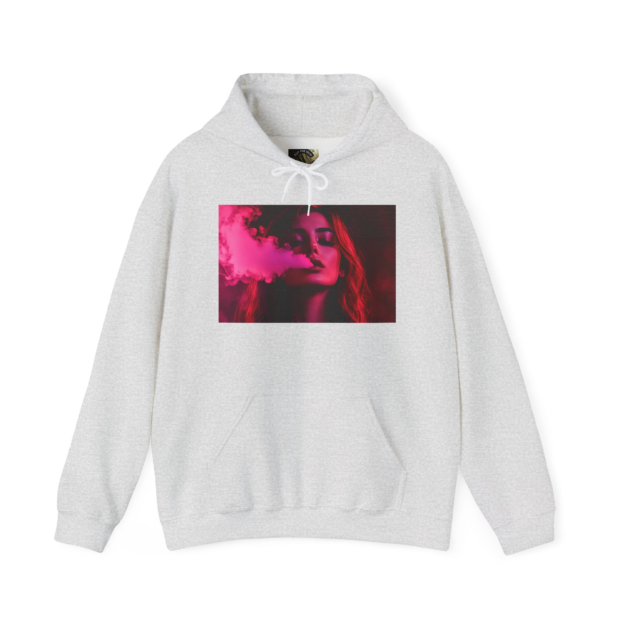 OTM Clothing- Out the Mud Clothing: Smoke Mood Edition, Unisex Heavy Blend™ Hooded Sweatshirt - Image 9