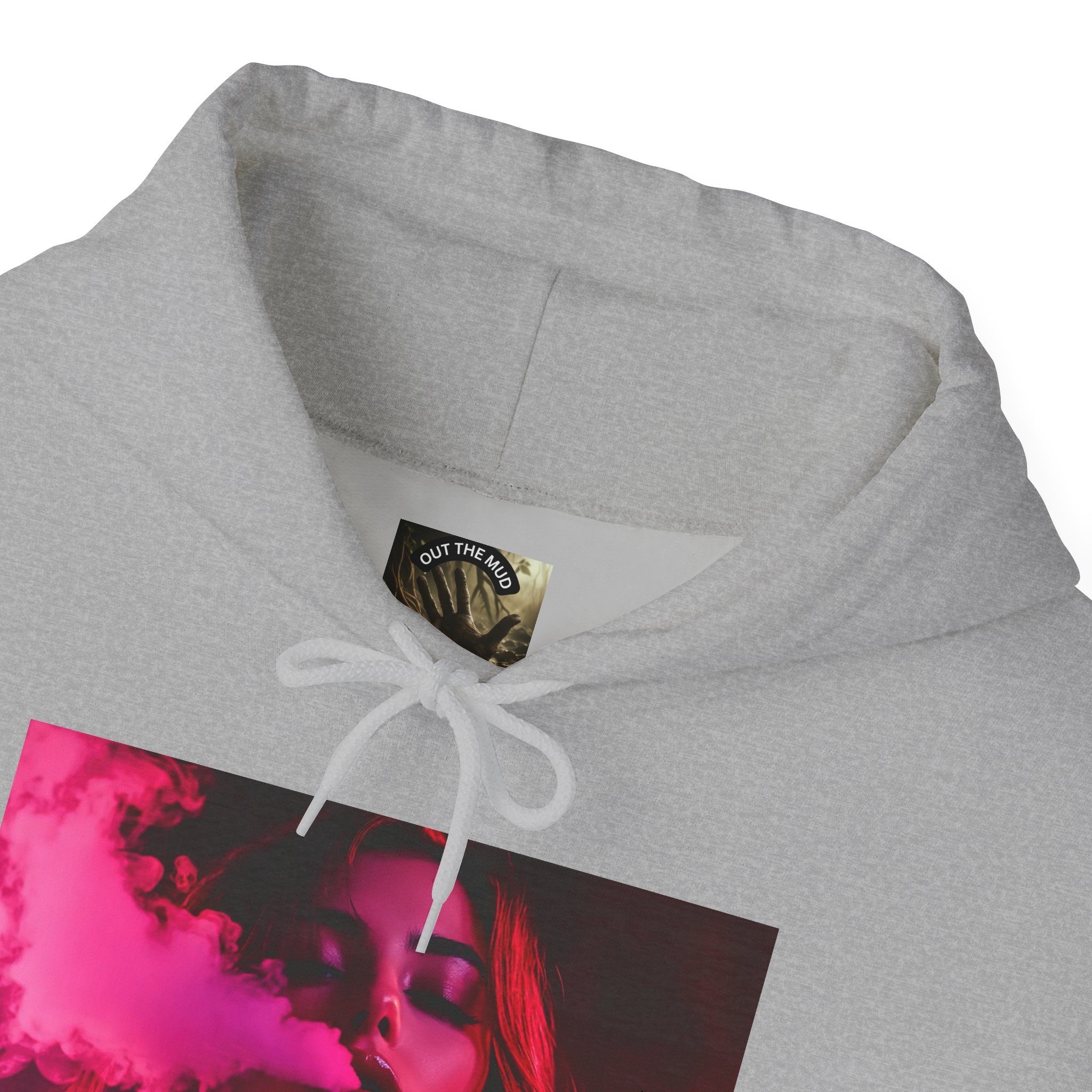OTM Clothing- Out the Mud Clothing: Smoke Mood Edition, Unisex Heavy Blend™ Hooded Sweatshirt - Image 30