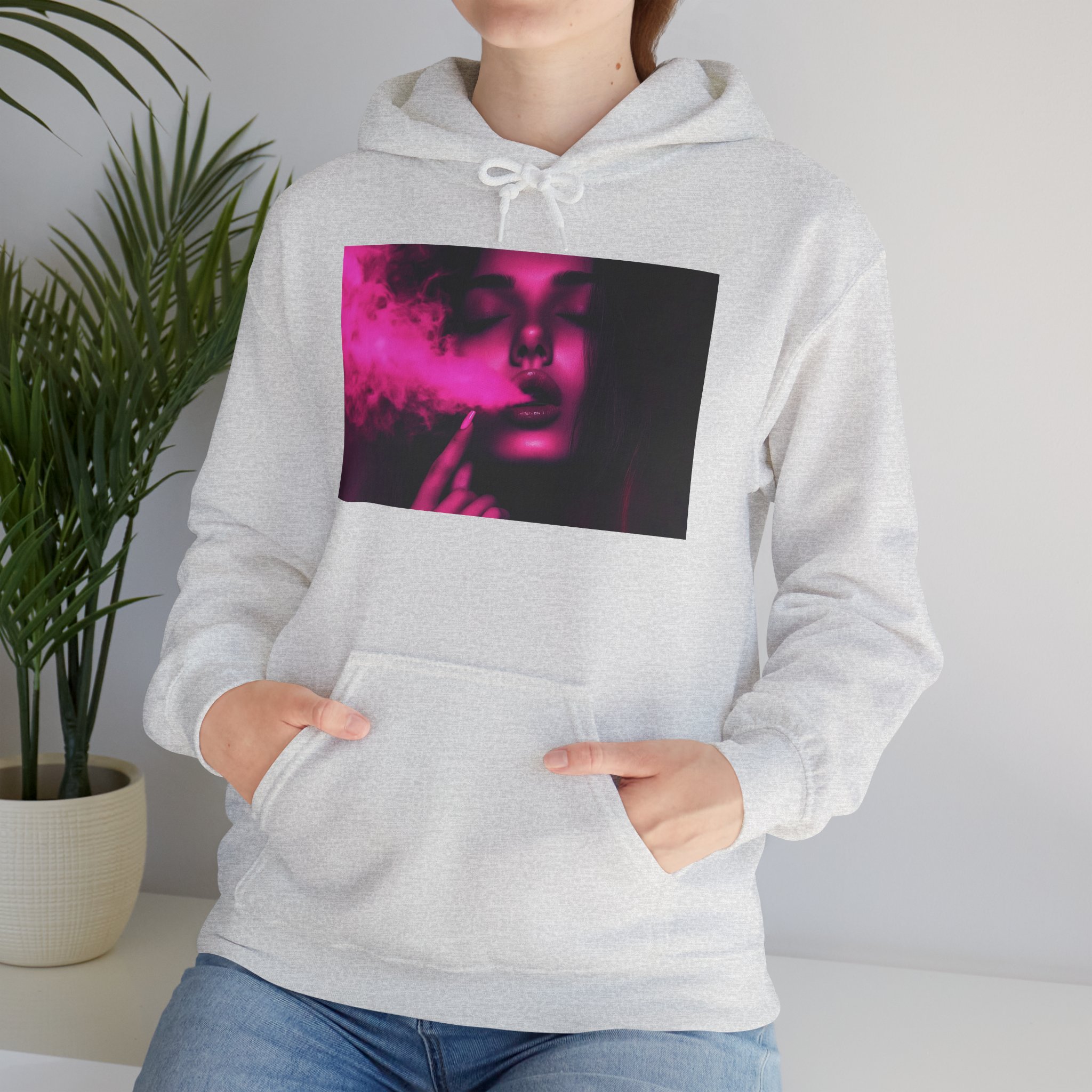 OTM Clothing- Out the Mud Clothing: Smoke Mood Edition, Unisex Heavy Blend™ Hooded Sweatshirt - Image 16
