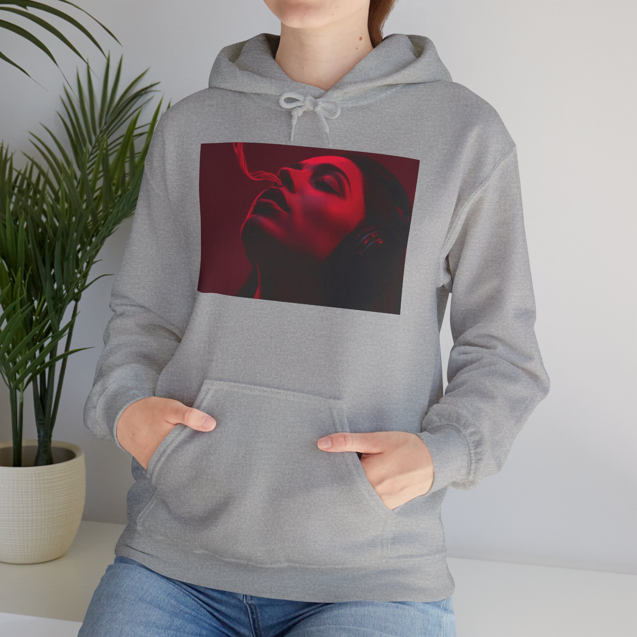 OTM Clothing- Out the Mud Clothing: Smoke Mood Edition, Unisex Heavy Blend™ Hooded Sweatshirt - Image 32