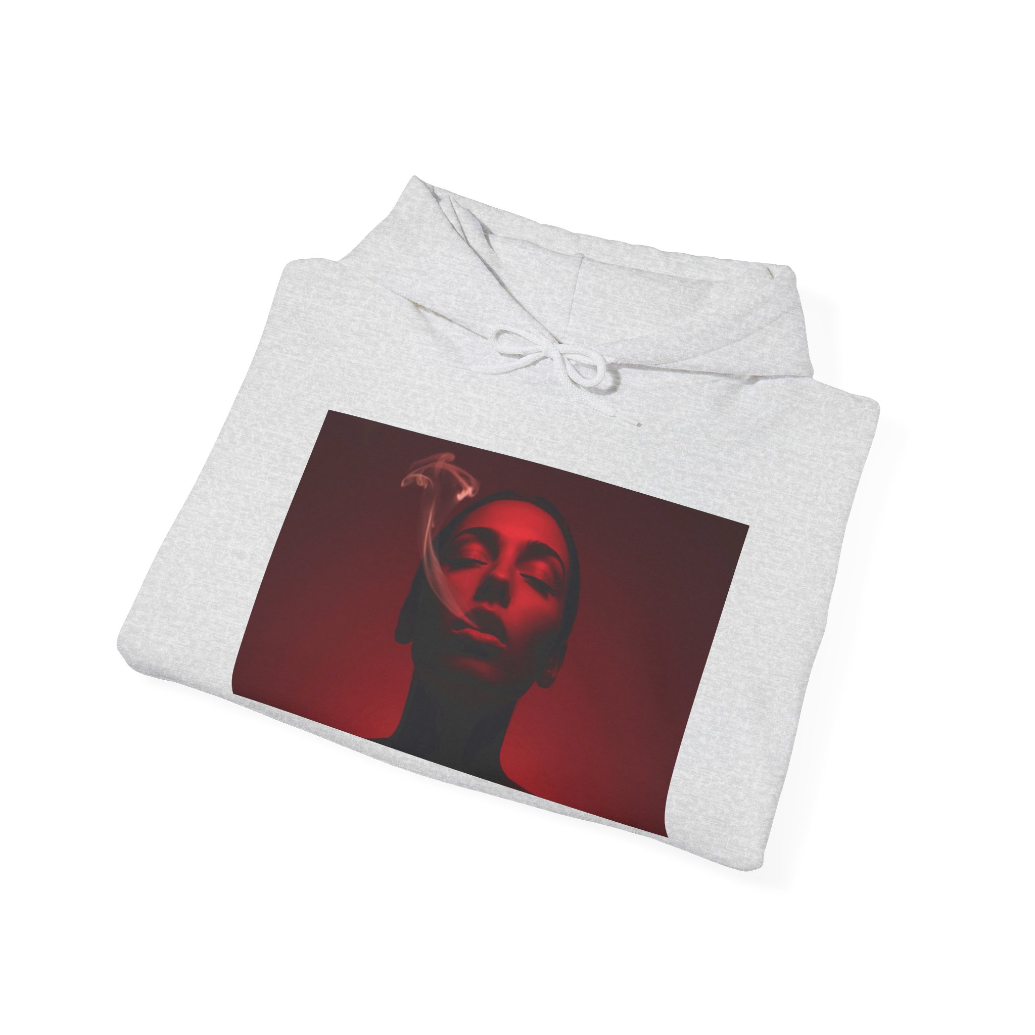 OTM Clothing- Out the Mud Clothing: Smoke Mood Edition, Unisex Heavy Blend™ Hooded Sweatshirt - Image 12