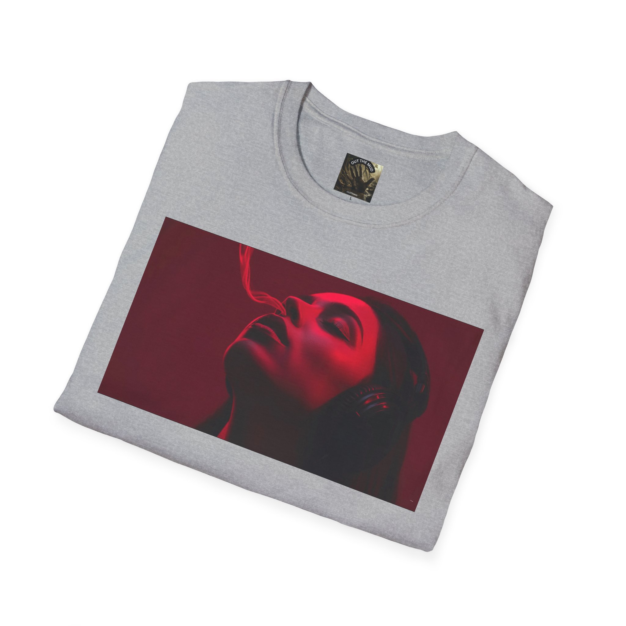 OTM Clothing- Out the Mud Clothing Store: Smoke Mood Edition, Unisex Softstyle T-Shirt - Image 22