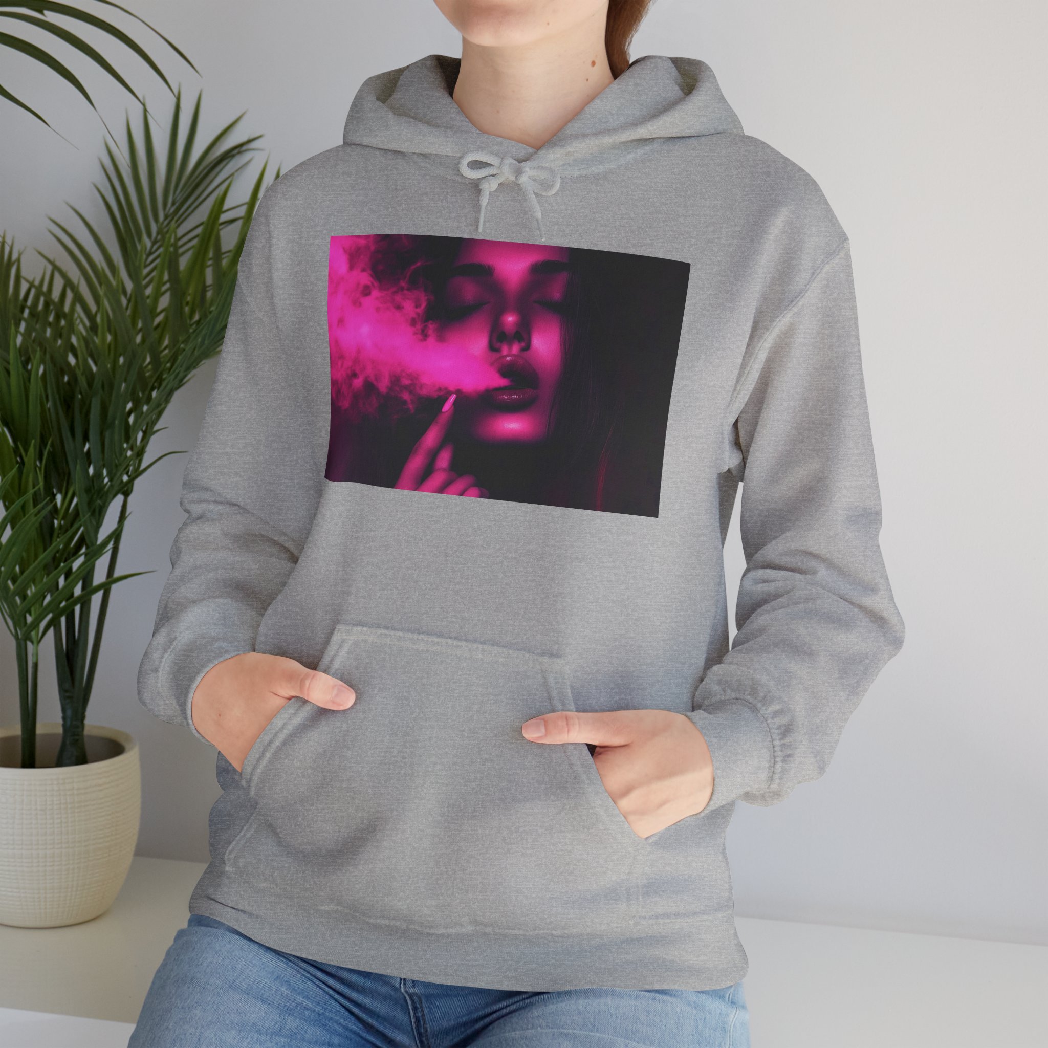 OTM Clothing- Out the Mud Clothing: Smoke Mood Edition, Unisex Heavy Blend™ Hooded Sweatshirt - Image 32