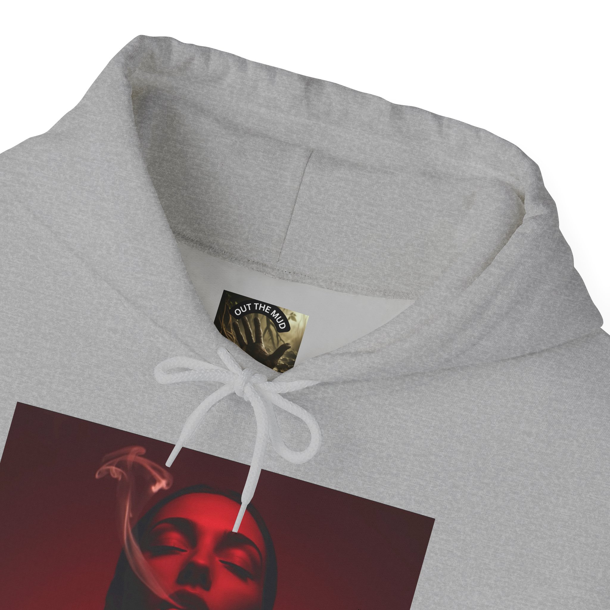 OTM Clothing- Out the Mud Clothing: Smoke Mood Edition, Unisex Heavy Blend™ Hooded Sweatshirt - Image 30