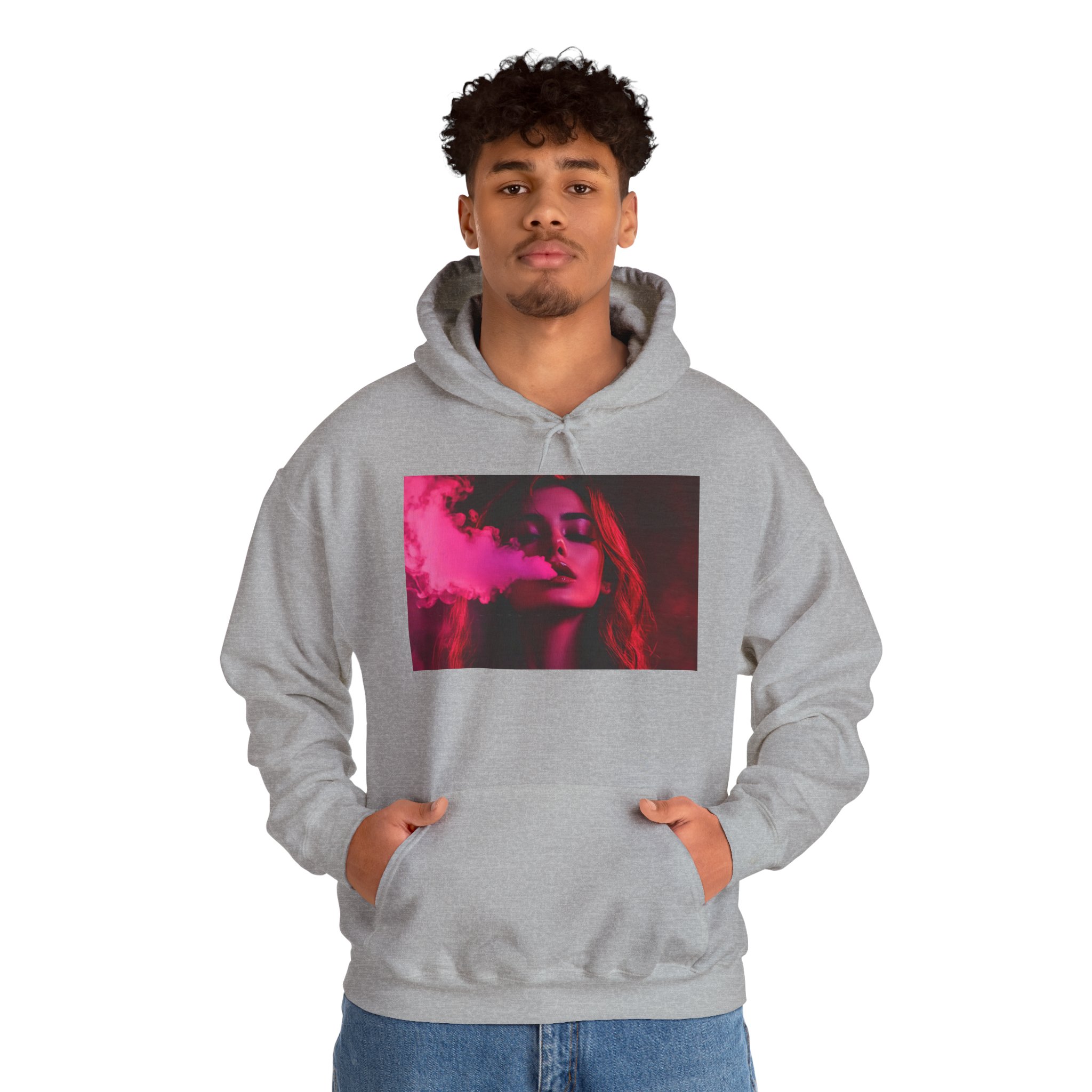 OTM Clothing- Out the Mud Clothing: Smoke Mood Edition, Unisex Heavy Blend™ Hooded Sweatshirt - Image 29