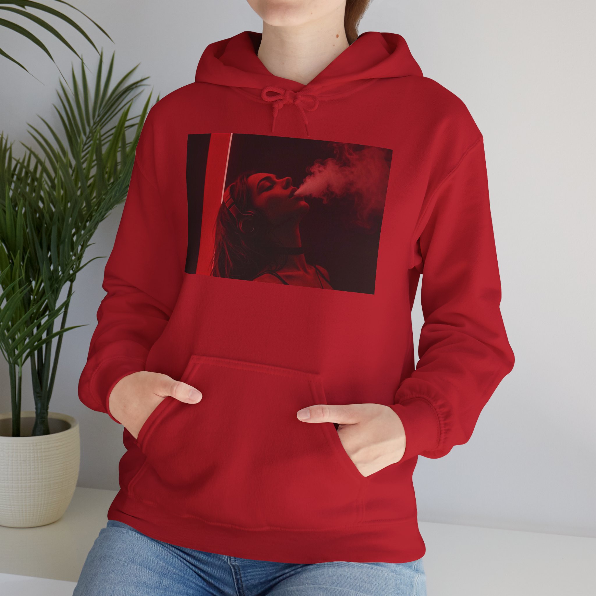 OTM Clothing- Out the Mud Clothing: Smoke Mood Edition, Unisex Heavy Blend™ Hooded Sweatshirt - Image 88